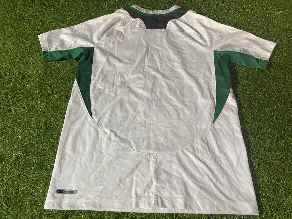 IRFU Irish Eire Ireland Rugby Union Large Boys 10-12 Year Old Puma Away Jersey