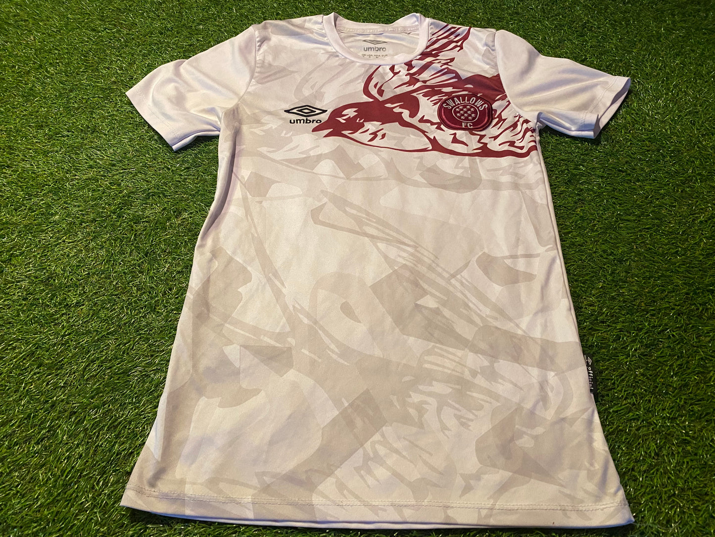 Moroka Swallows South Africa African Soccer Football Small Mans Umbro Made Home Jersey