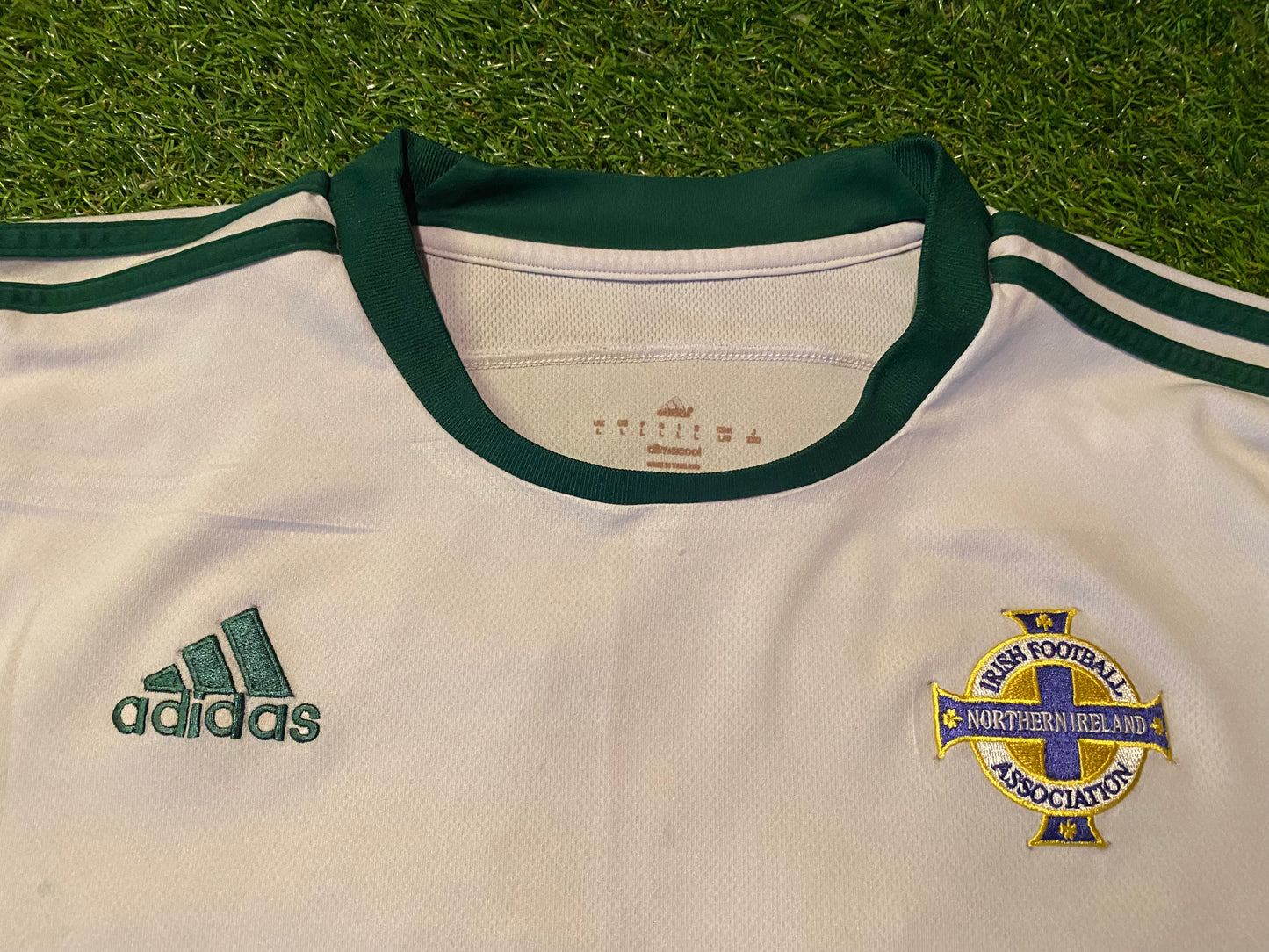 Northern Ireland Football Ulster GAWA Large Mans Adidas Made 2013 Away Shirt / Jersey