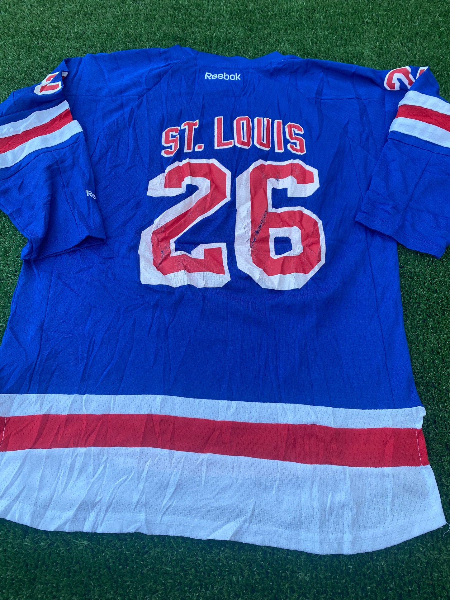 New York Rangers NHL Ice Hockey USA Youths / XS Mans Reebok St Louis no26 Jersey