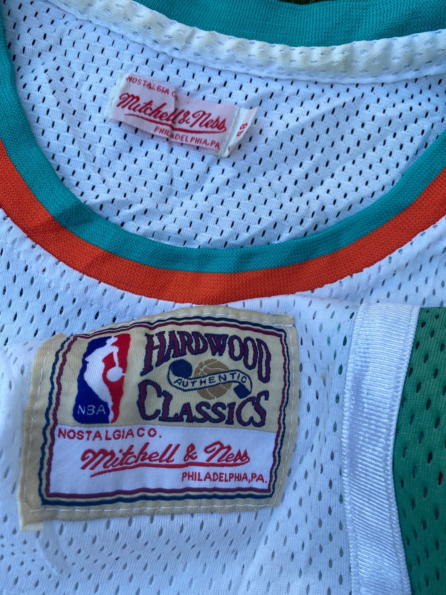 NBA All Stars 1996 Basketball USA Rare Vintage Large Mans Hakeem Olajuon no34 Jersey