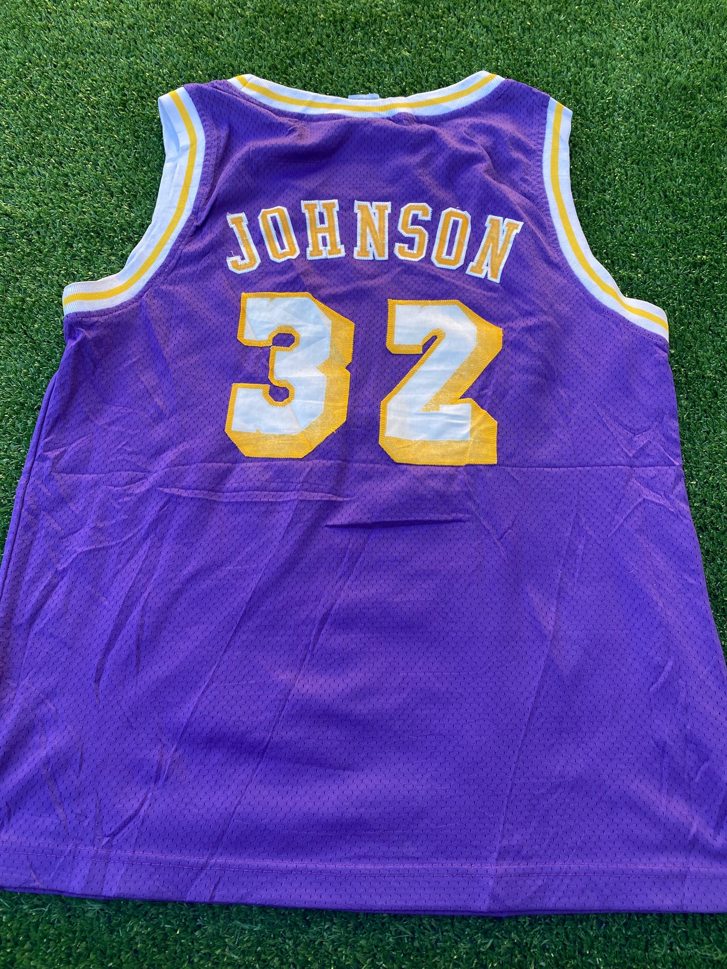 LA Los Angeles Lakers NBA USA Rare Vintage Magic Johnson no32 1978-80 Vintage Jersey