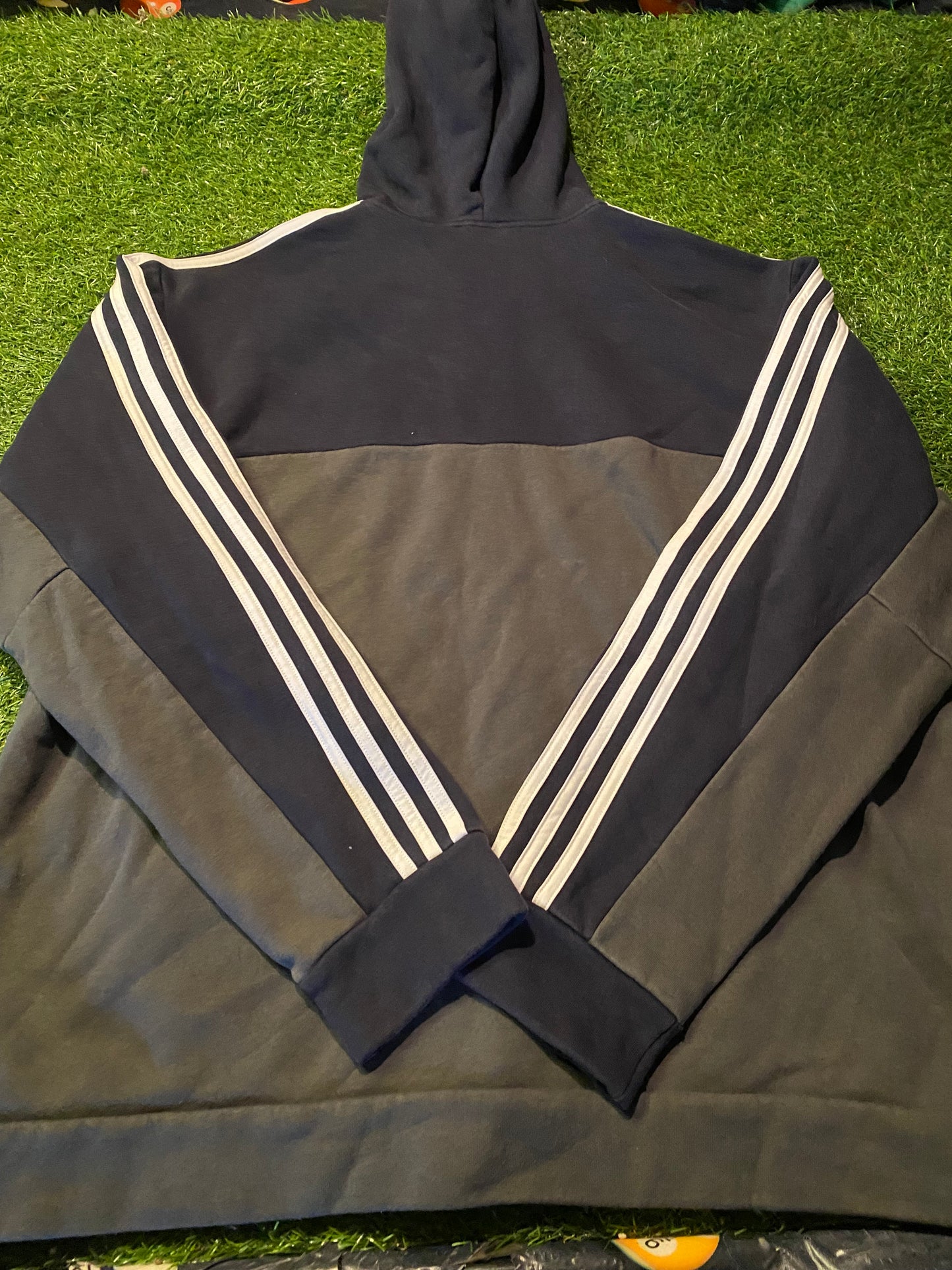 Northern Ireland Football Ulster XL Extra Large Mans Adidas Heavy Zip Up Hooded Top