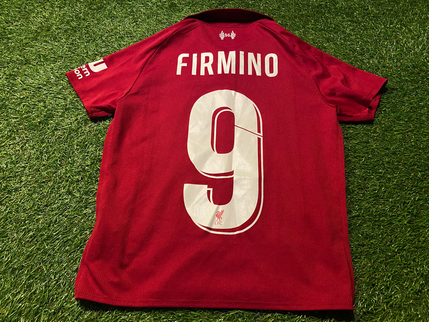 Liverpool England Soccer Football Small Boys 7-8 Year Old Firmino no9 Home Jersey