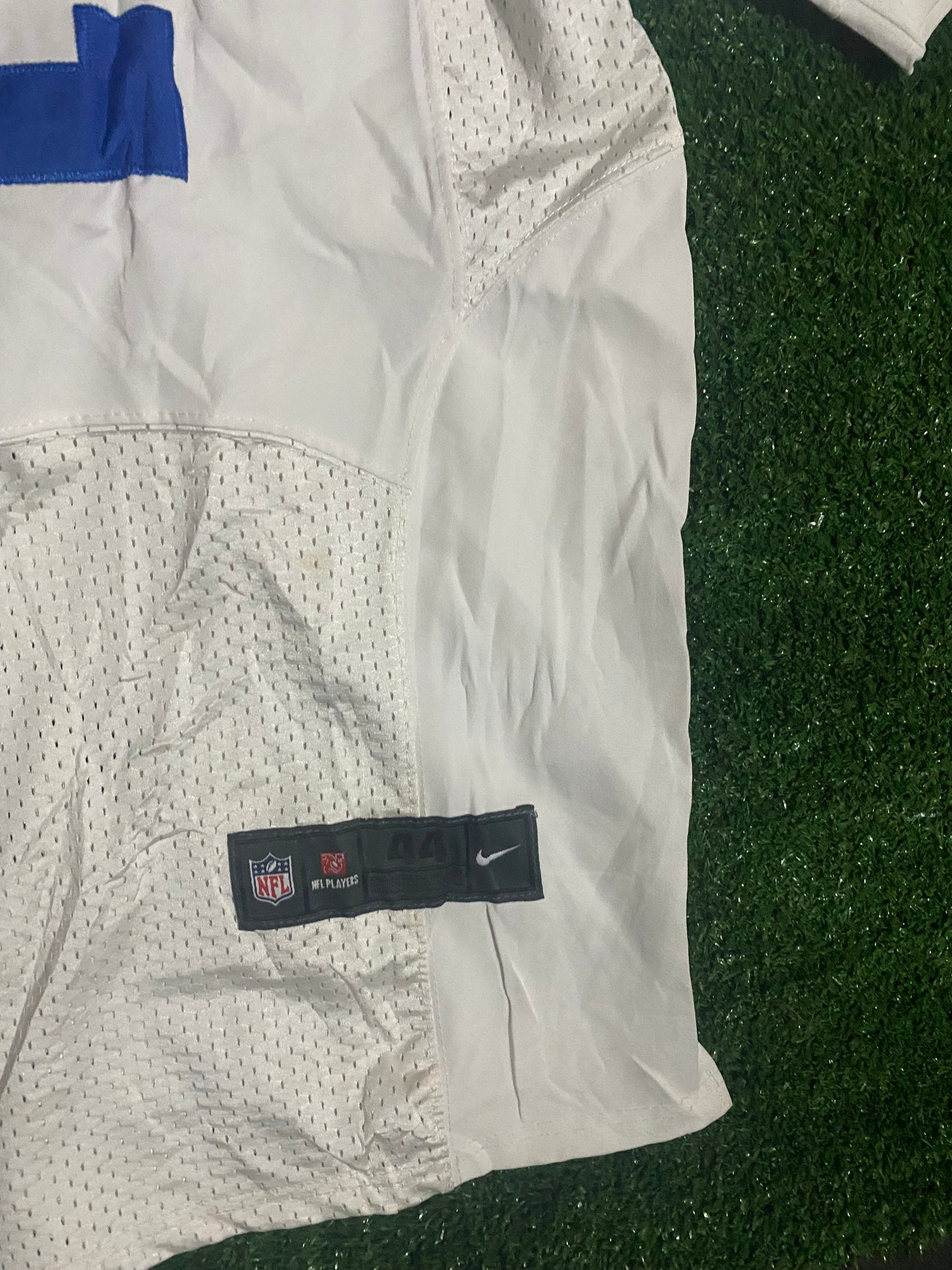 Indianapolis Colts NFL American Football USA Large Mans Luck no12 Nike Made Jersey
