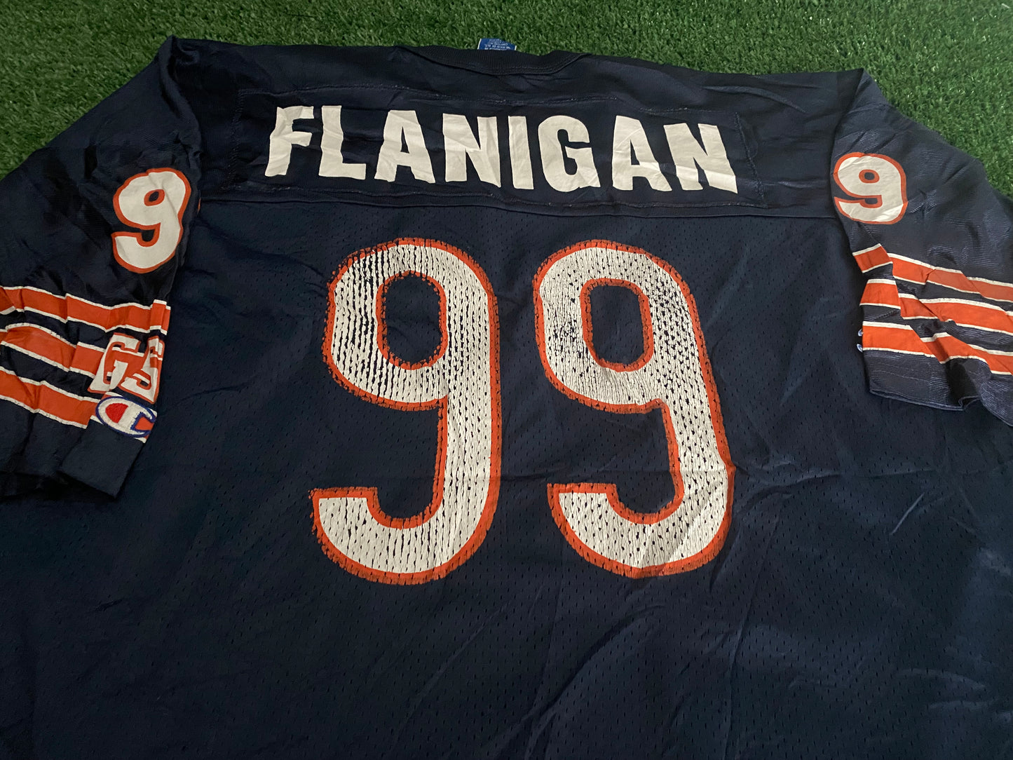 Chicago Bears NFL American Football USA XL Extra large Mans Vintage Flanigan no99 Jersey