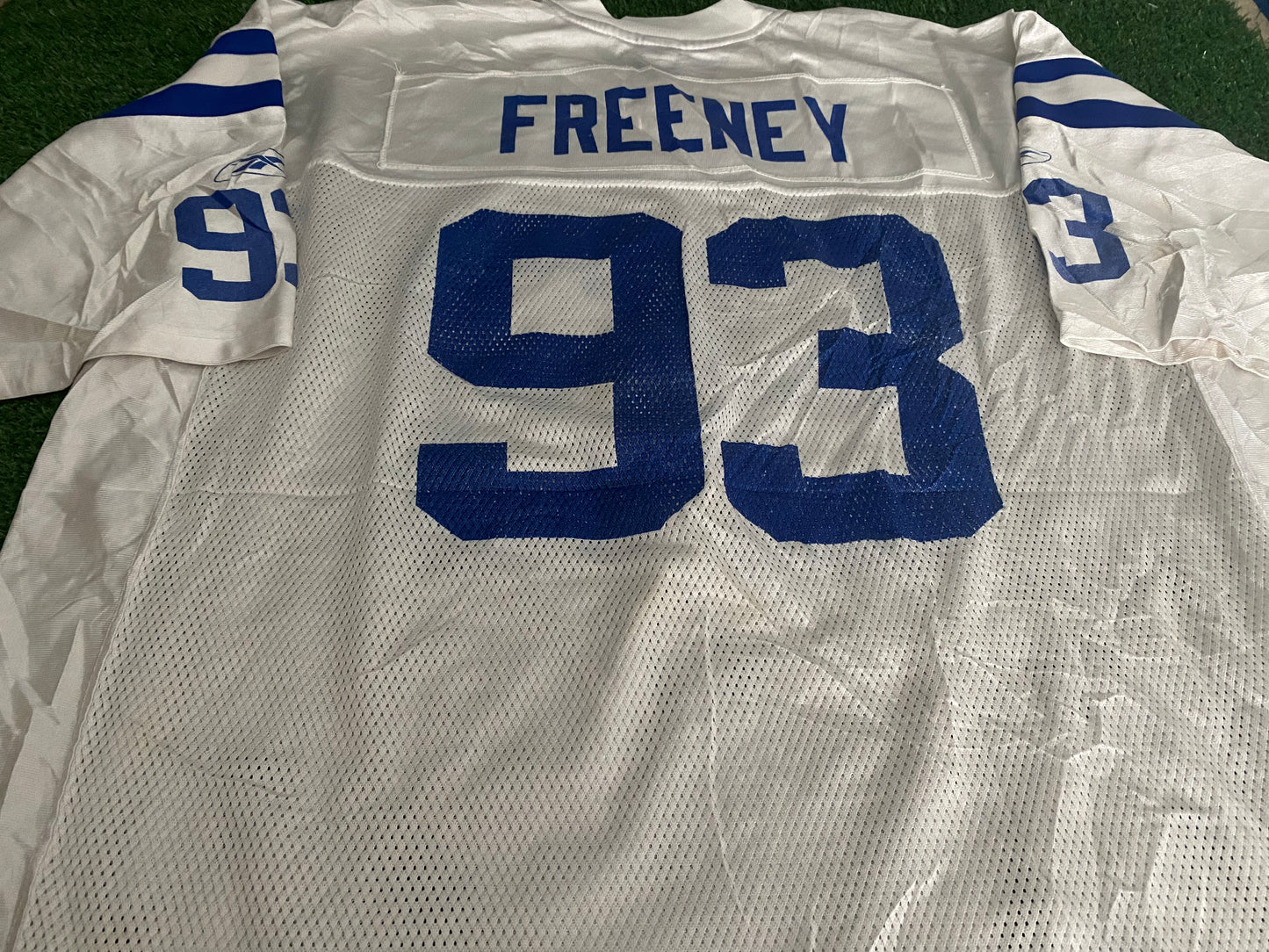Indianapolis Colts NFL American Football USA XXL 2XL Mans 2002 Feeney no93 Reebok Jersey