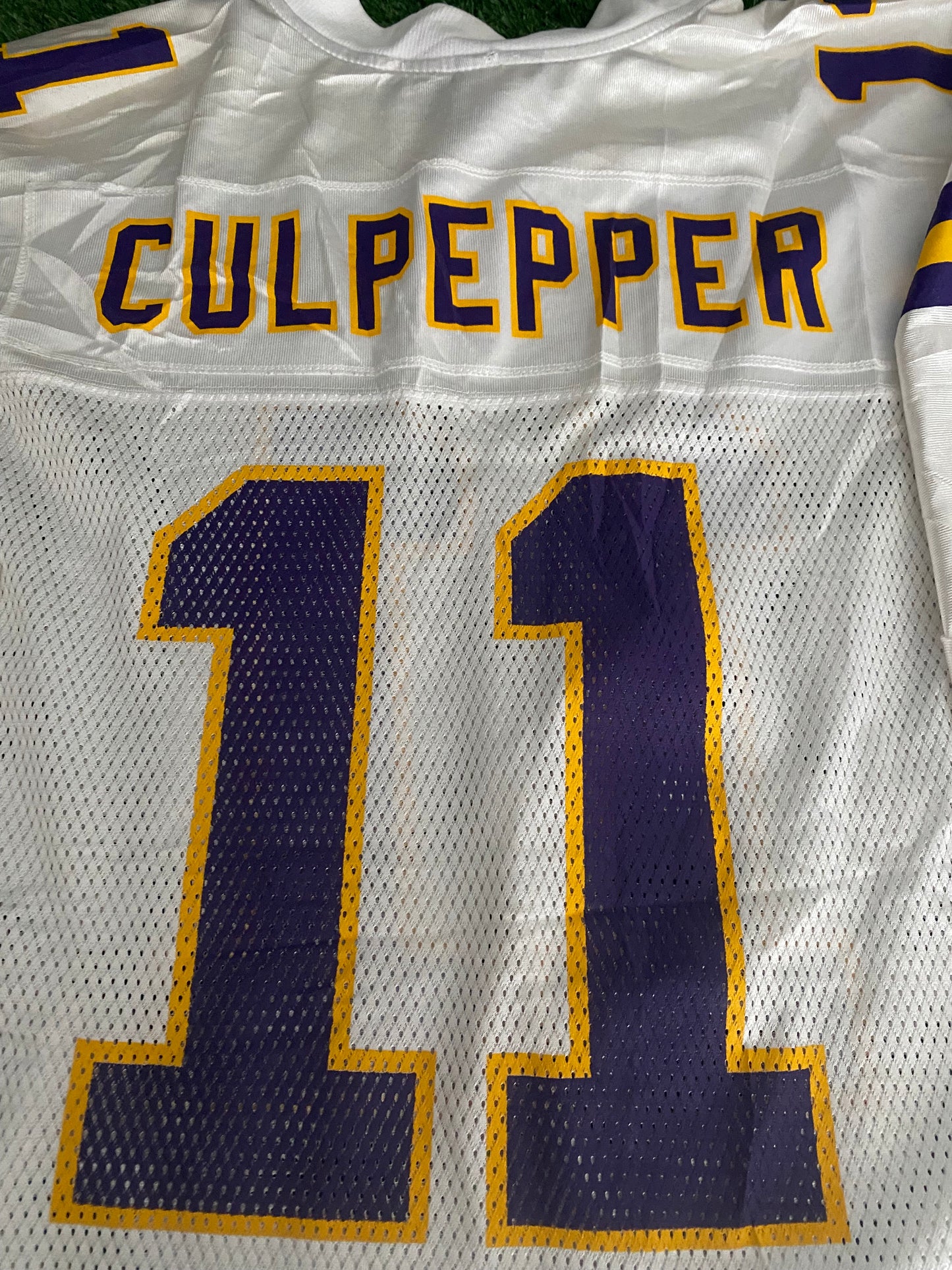 Minnesota Vikings NFL American Football USA XL Extra Large Mans Culpepper no11 Reebok Jersey