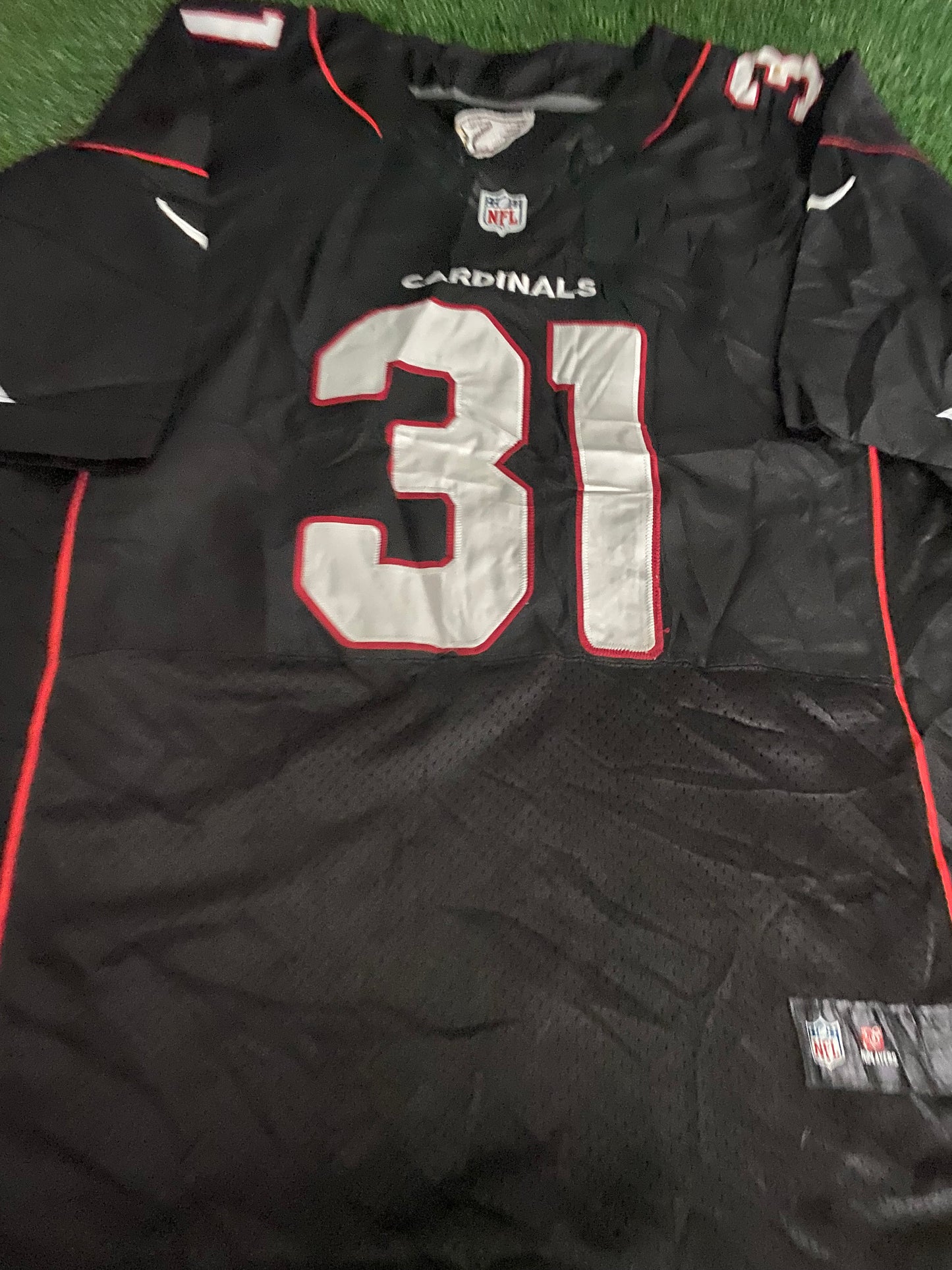 Arizona Cardinals NFL American Football USA XL Extra Large Mans Johnson no31 Nike Jersey