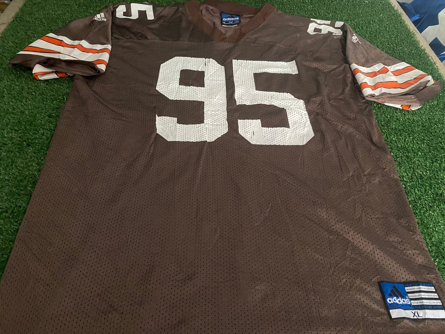 Cleveland Browns NFL American Football USA Jamir Miller XL Extra Large Mans Adidas Jersey