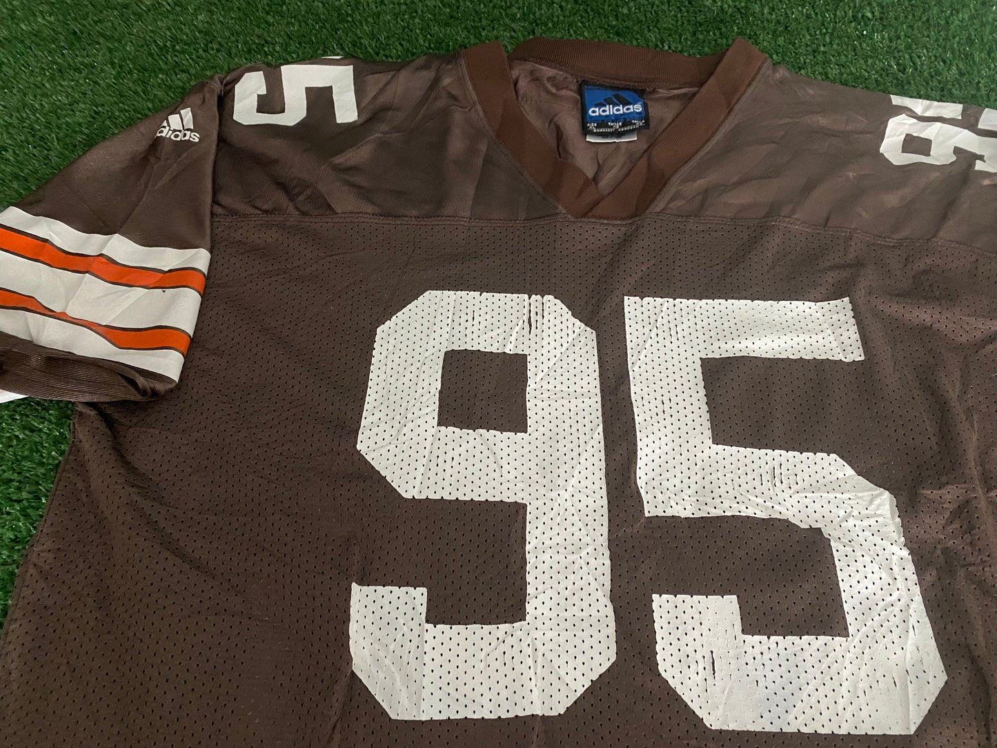 Cleveland Browns NFL American Football USA Jamir Miller XL Extra Large Mans Adidas Jersey