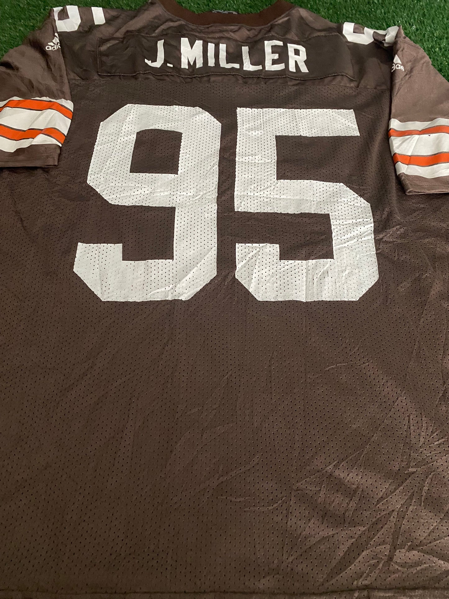 Cleveland Browns NFL American Football USA Jamir Miller XL Extra Large Mans Adidas Jersey