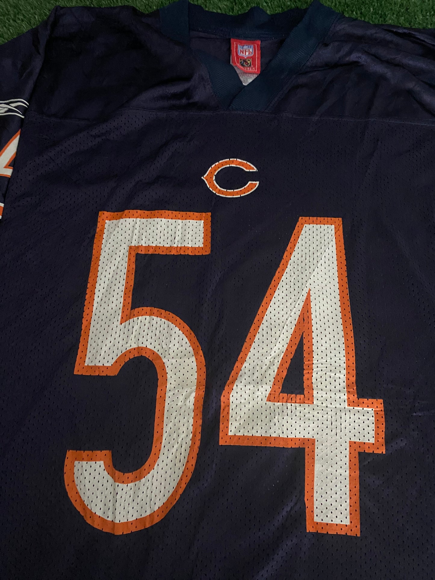 Chicago Bears NFL American Football USA Large Mans Urlacher no54 Reebok Made Jersey