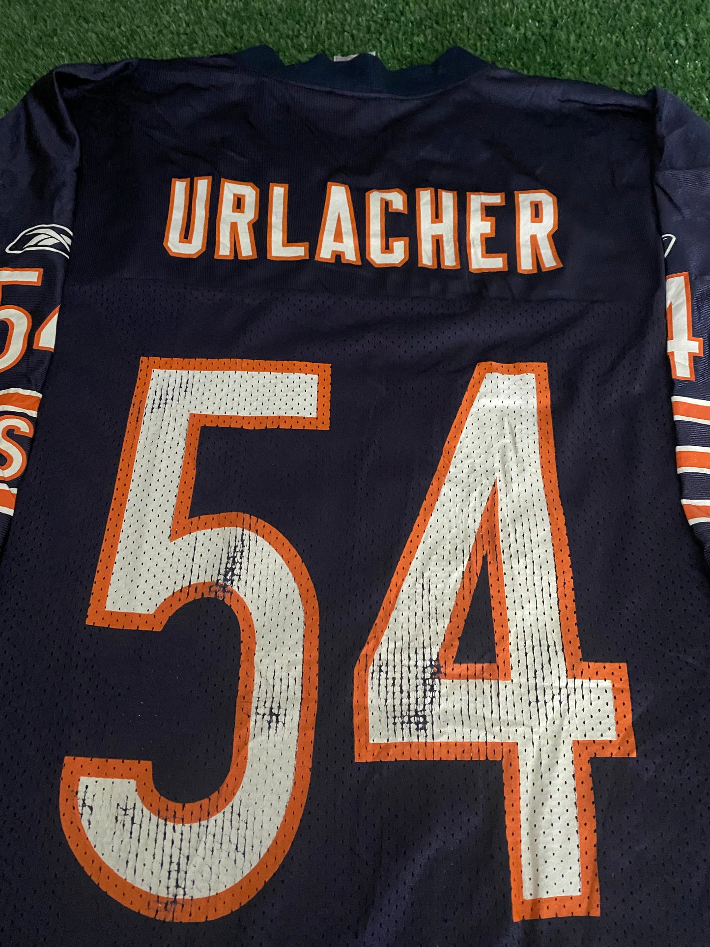 Chicago Bears NFL American Football USA Large Mans Urlacher no54 Reebok Made Jersey