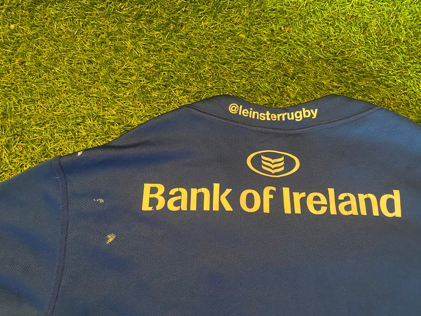 Leinster Eire Irish Rugby Union Football Small Mans CCC Made Jersey