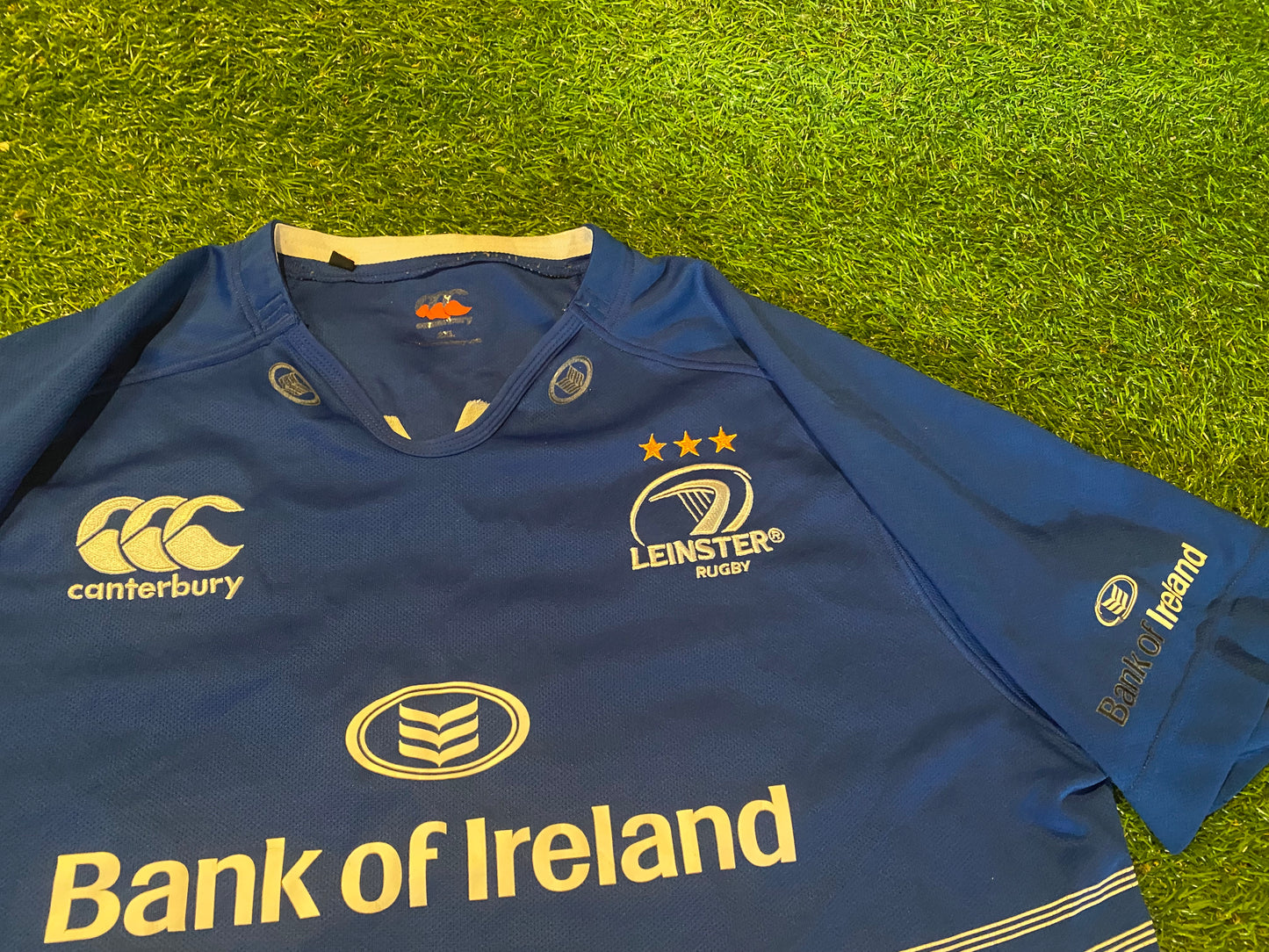Leinster Eire Irish Rugby Union Football Big XXL 2XL Mans CCC Made HomeJersey