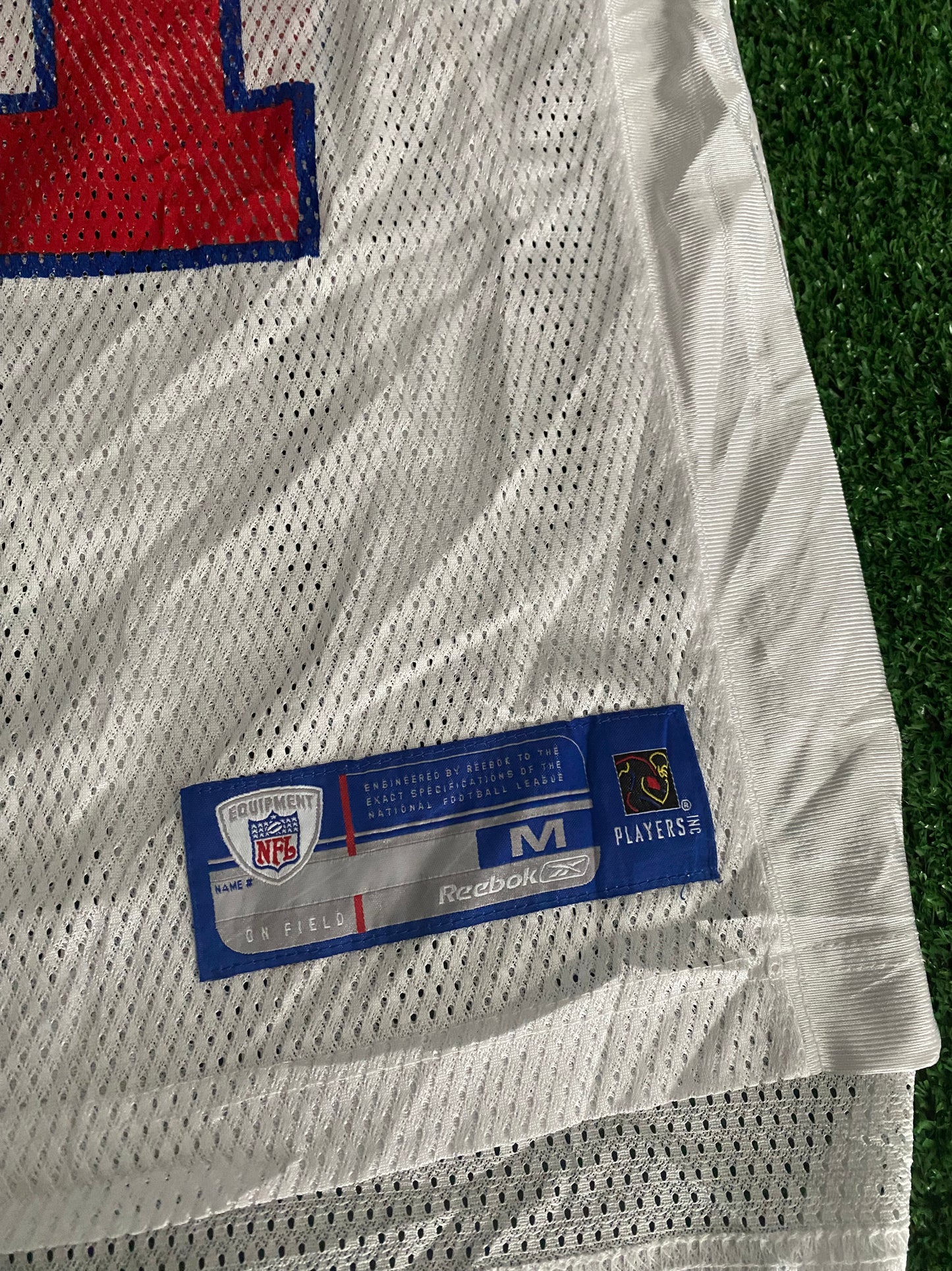 NY New York Giants NFL American Football USA Medium Mans Barber no21 Reebok Jersey