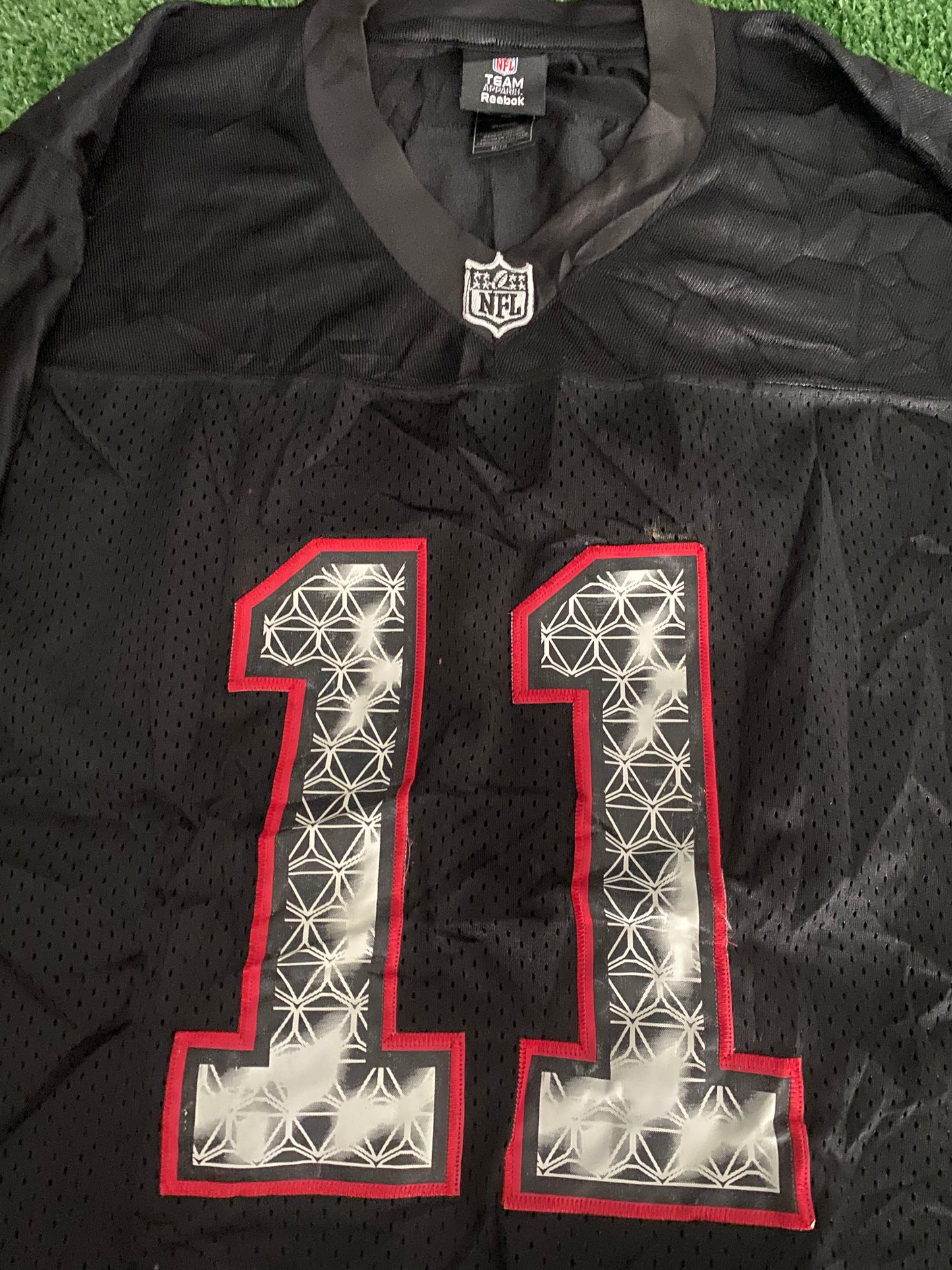 Arizona Cardinals NFL American Football USA Rare Large Mans Fitzgerald no11Reebok Jersey