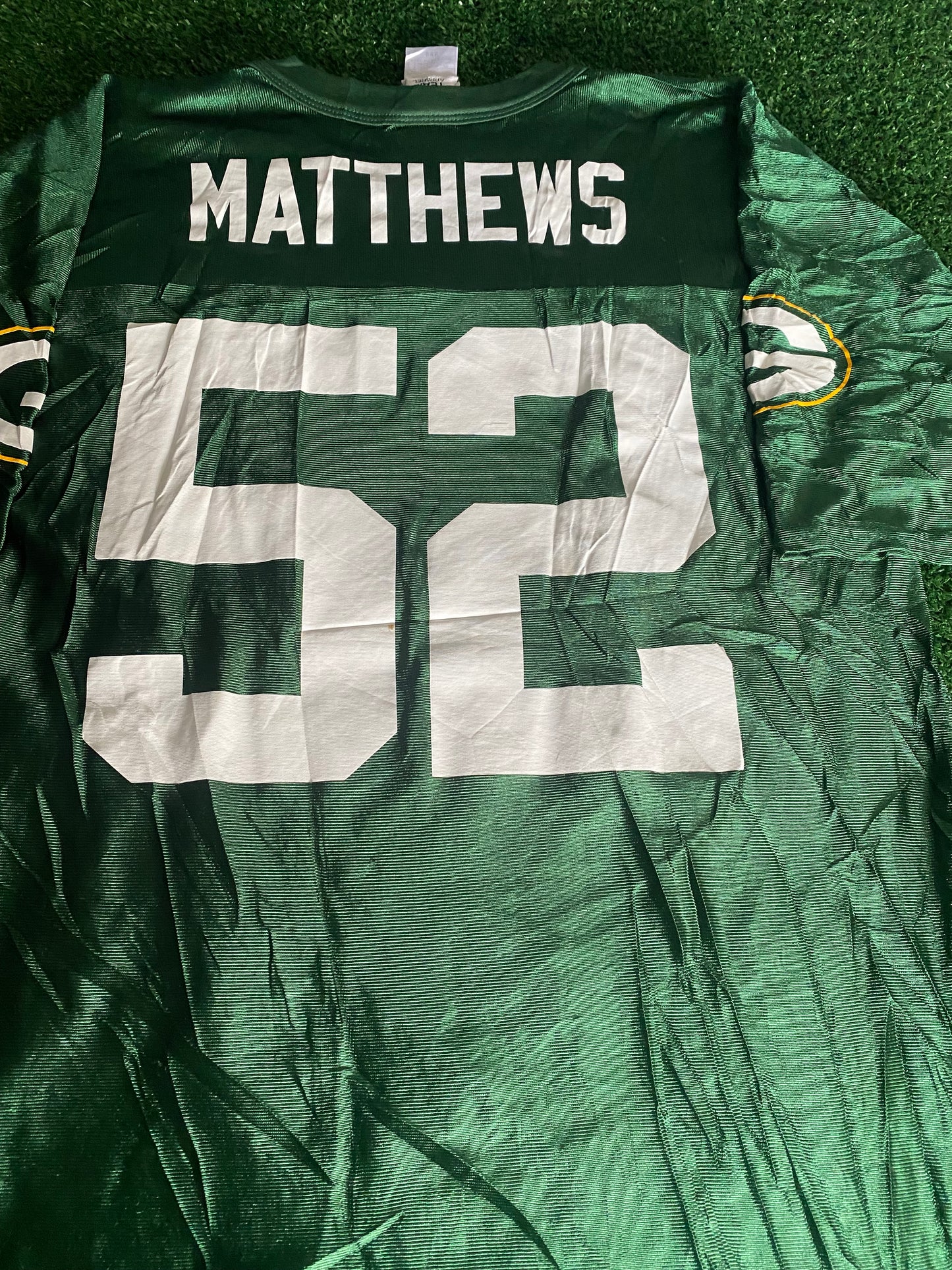 Green Bay Packers NFL American Football USA Medium mans Matthews no 52 Jersey