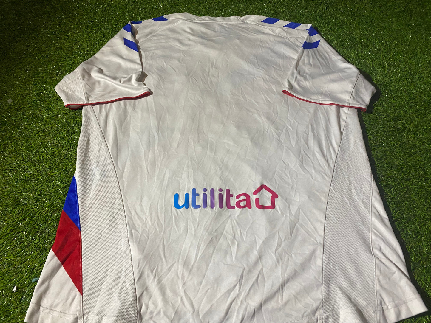 Glasgow Rangers Scotland Ulster Football Large Mans Hummel Made Away Jersey
