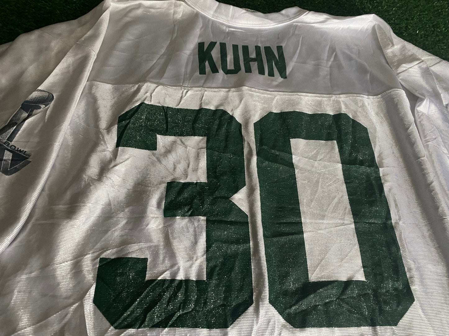 Green Bay Packers USA NFL American Football 2010 XL Extra Large Mans KUHN no30 Jersey