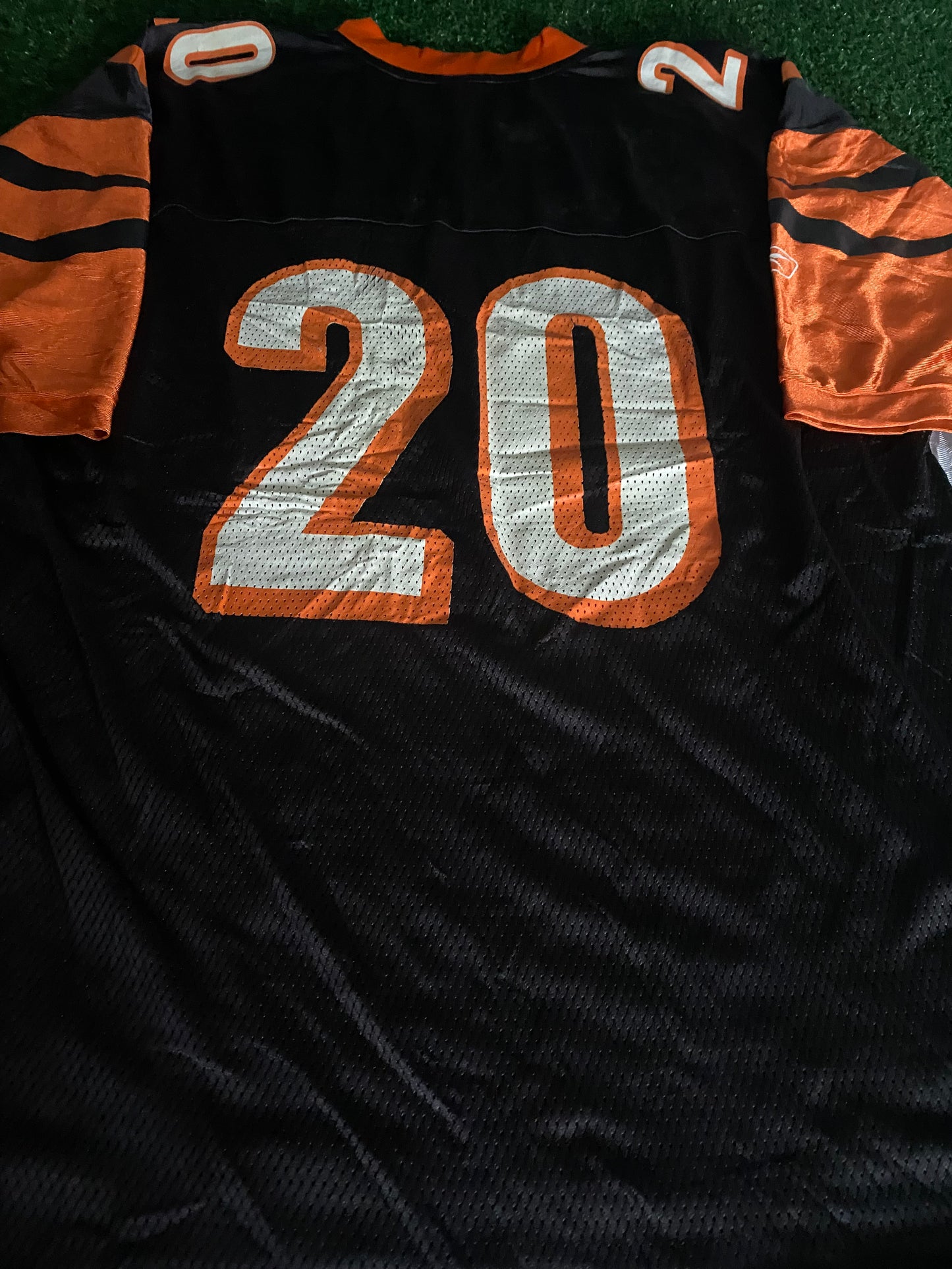 Cincinnati Bengals USA NFL American Football XL Extra large Mans no20 Vintage Reebok Jersey