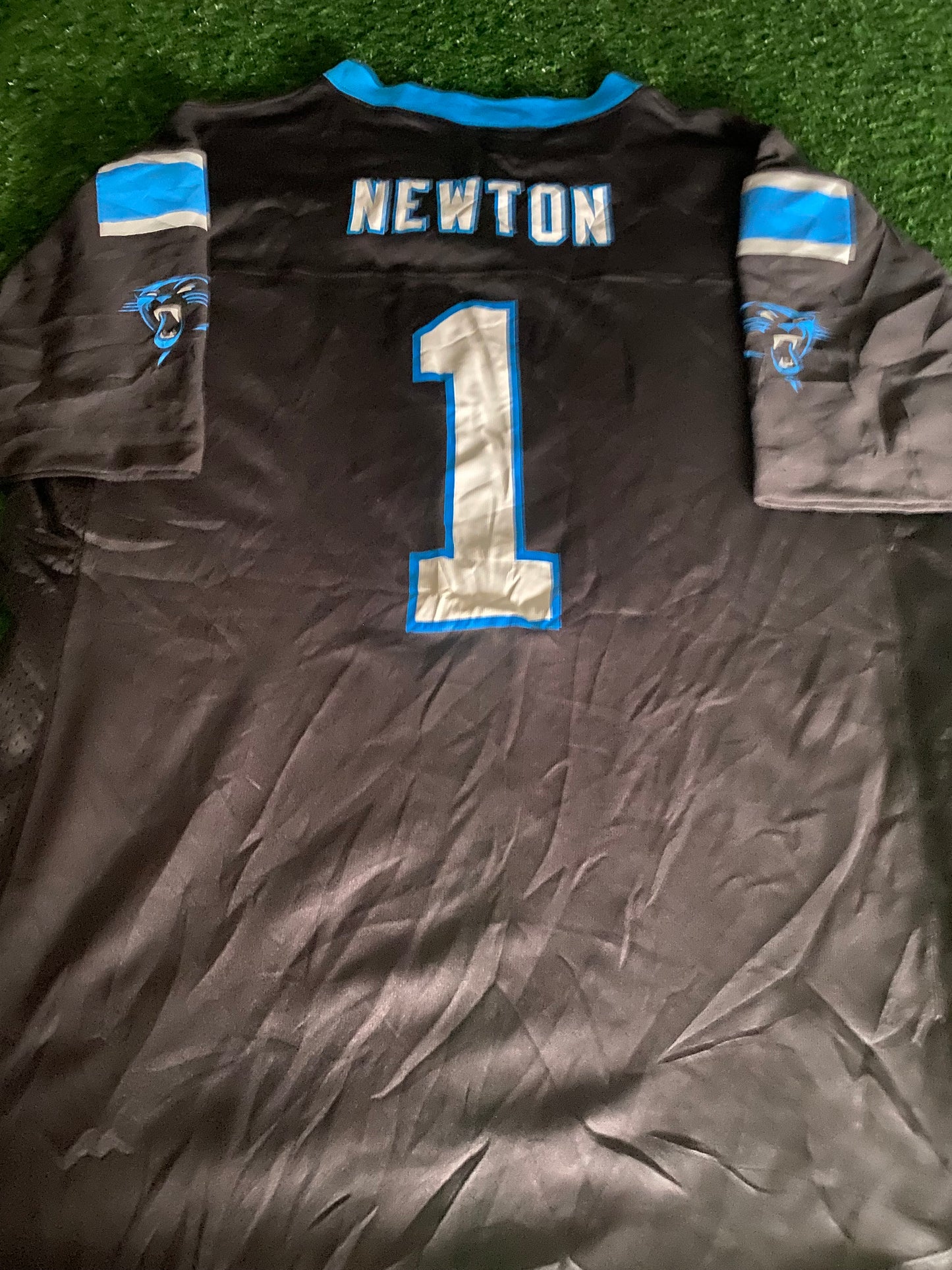 Carolina Panthers USA NFL American Football Youths / Small mans Newton no1 Jersey
