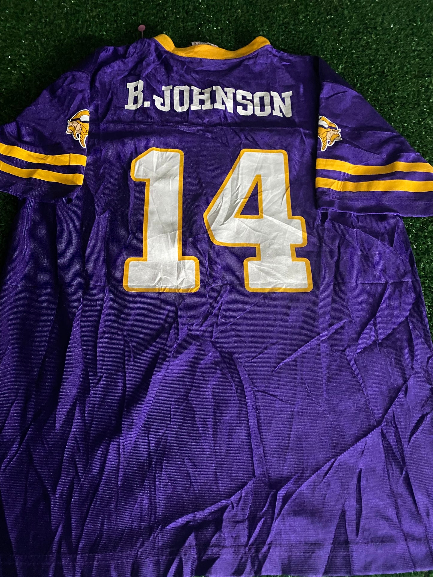 Minnesota Vikings USA NFL American Football Youths / Small mans Johnson no14 Jersey