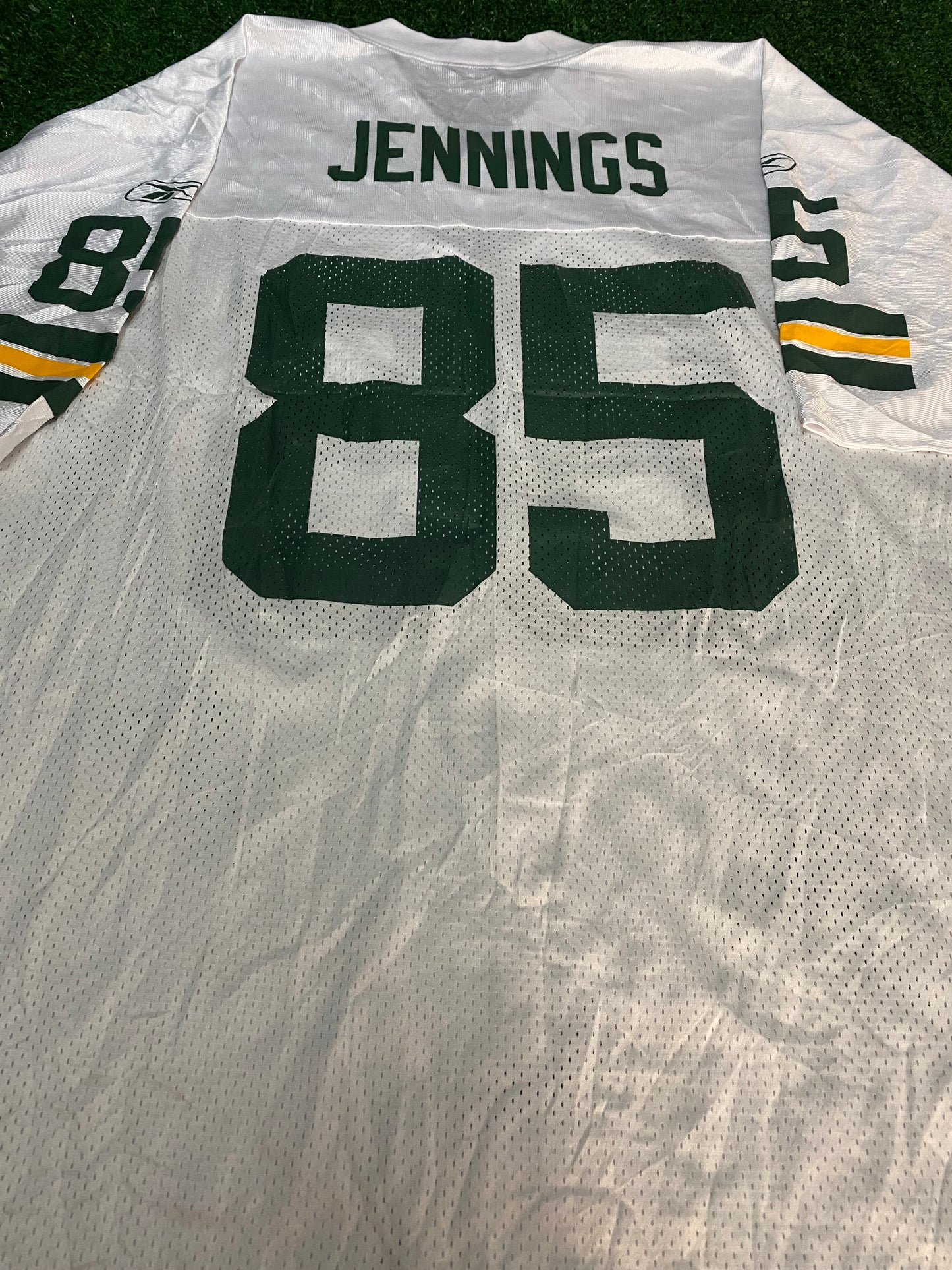 Green Bay Packers NFL American Football USA XL Extra large Mans Jennings no85 Jersey