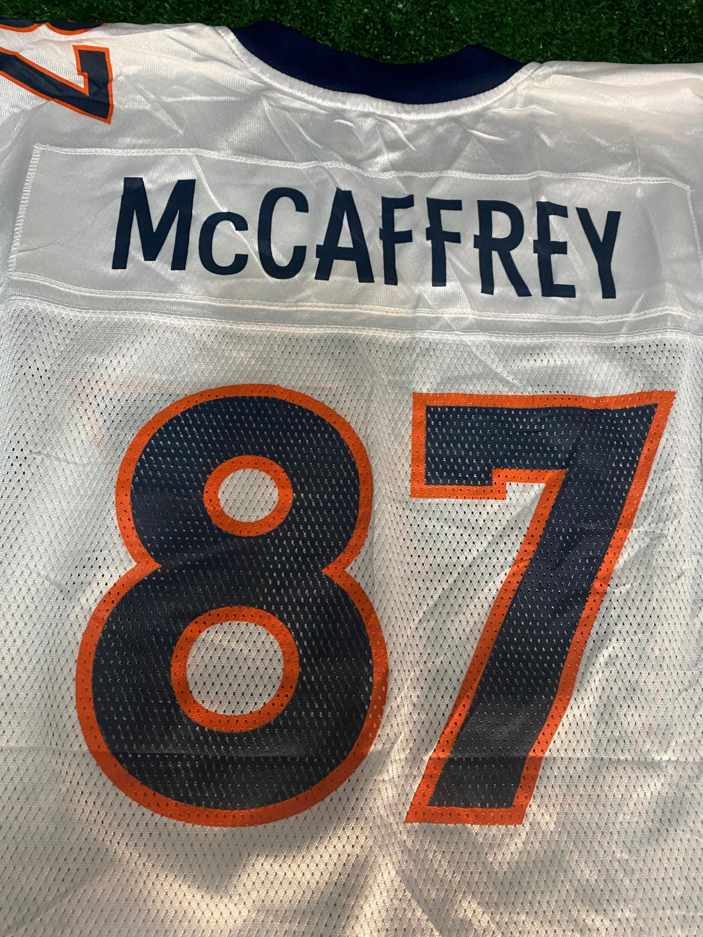 Denver Broncos NFL American Football USA XL Extra Large Mans McCaffrey no87 Reebok Jersey