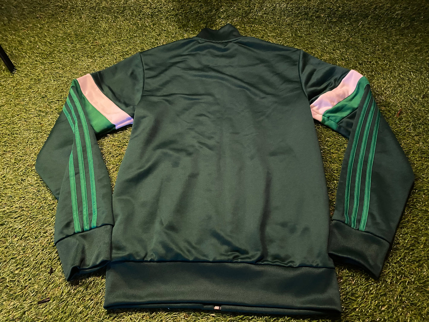 Celtic FC Scotland Scottish Football XS Mans Single Layeres Zip Up Tracksuit Jacket