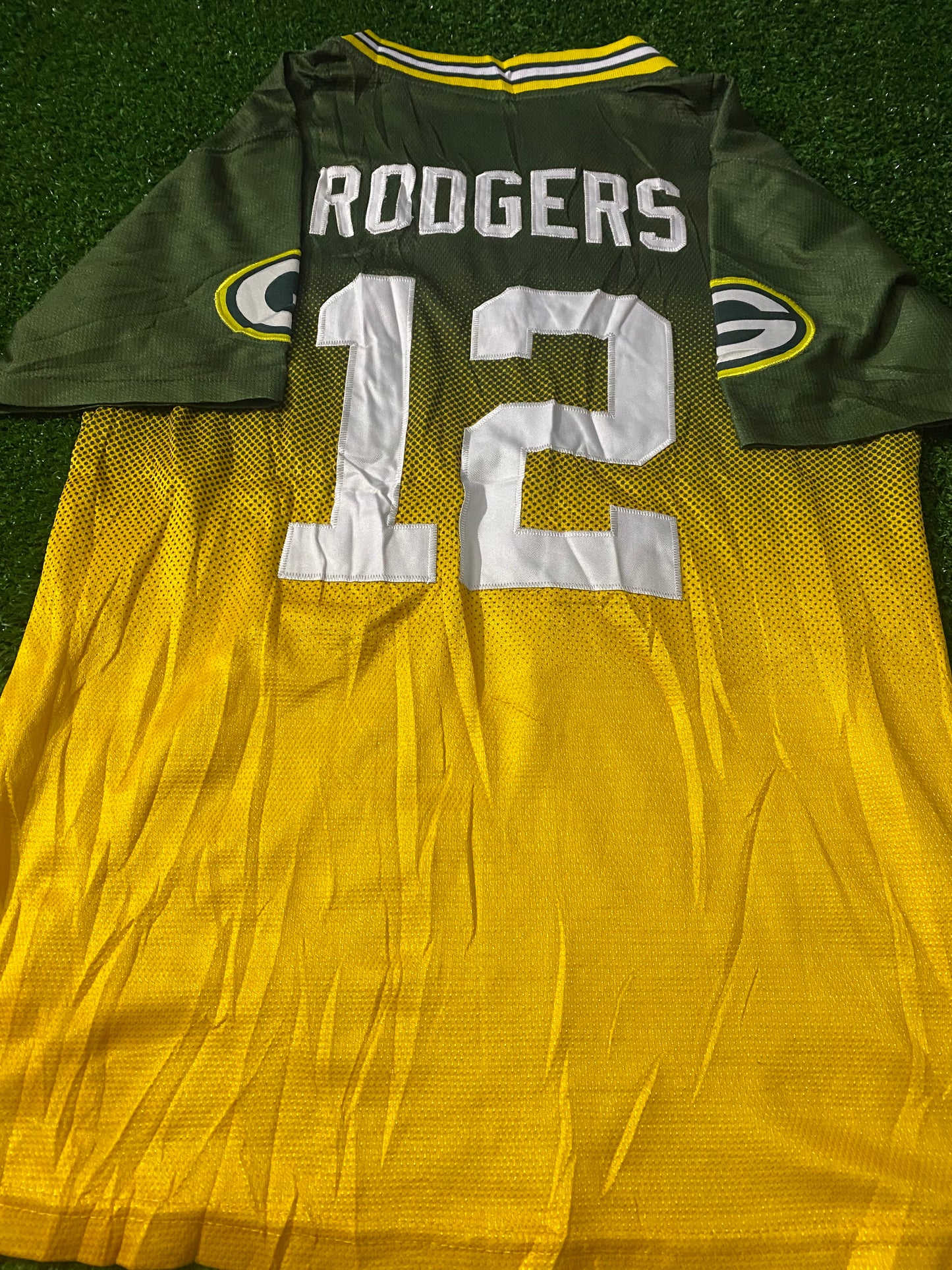 Green Bay Packers NFL American Football USA Youths / XS Mans Rodgers no12 Jersey