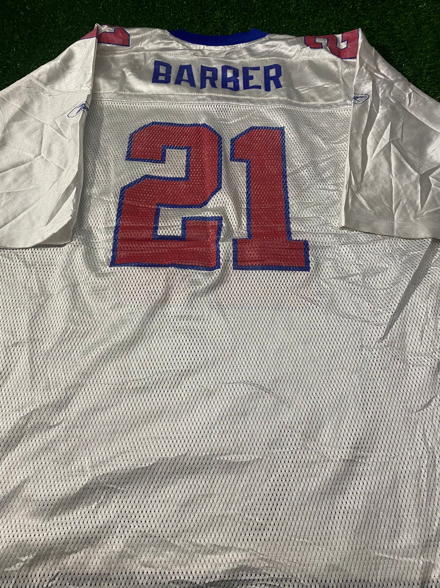 New York Giants USA NFL American Football XXL 2XL mans Barber no21 Vintage Reebok Jersey