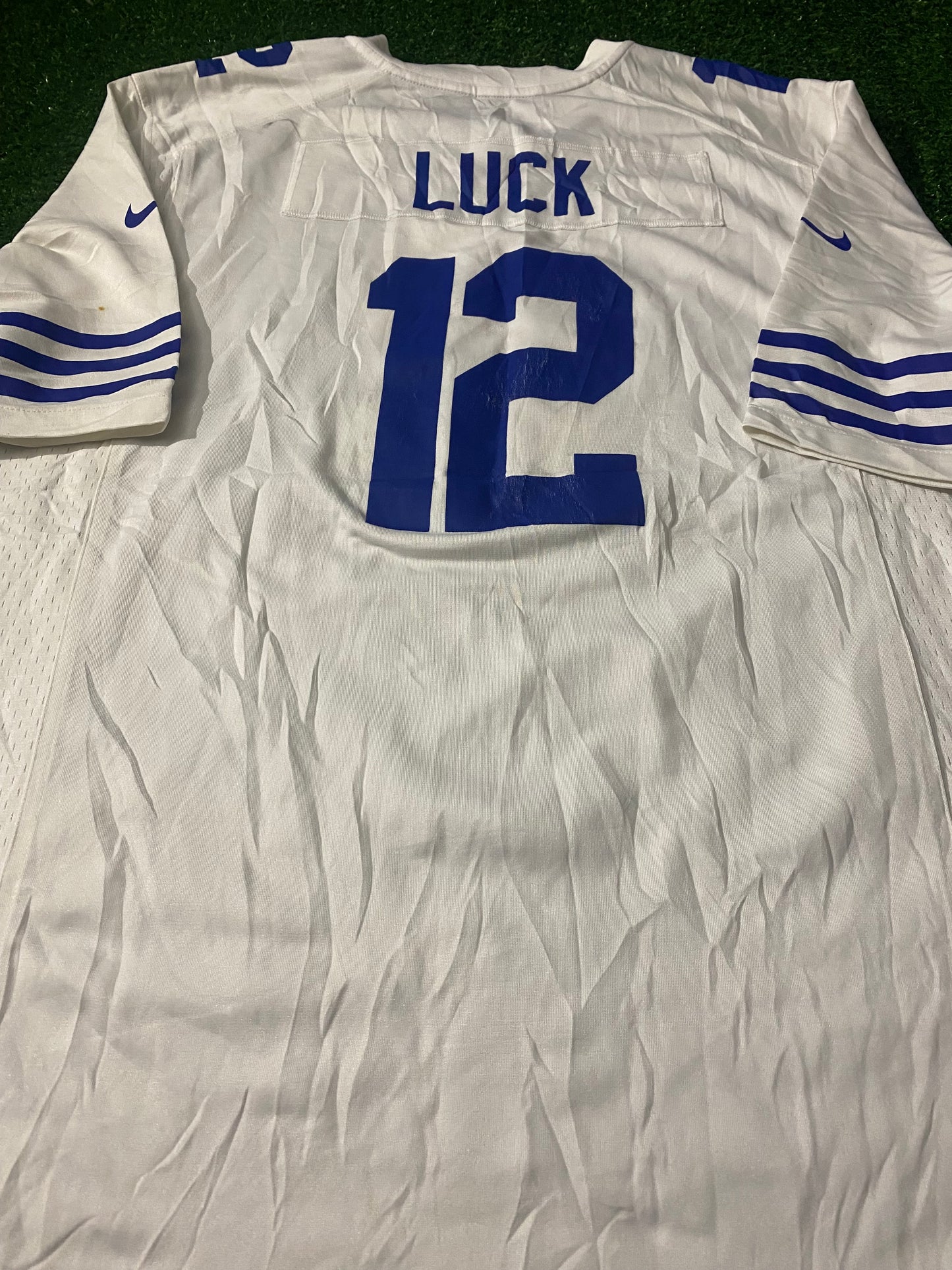 Indianapolis Colts NFL American Football USA XXL 2XL Mans Andrew Luck no12 Nike Jersey