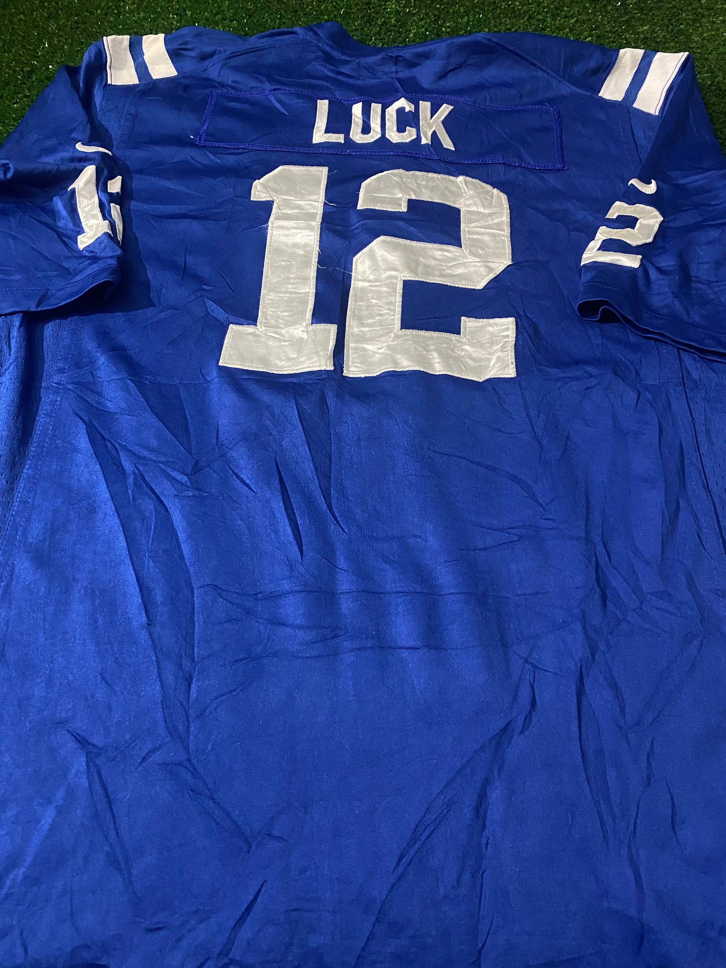 Indianapolis Colts NFL American Football USA XXL 2XL Mans Andrew Luck no12 Nike Jersey