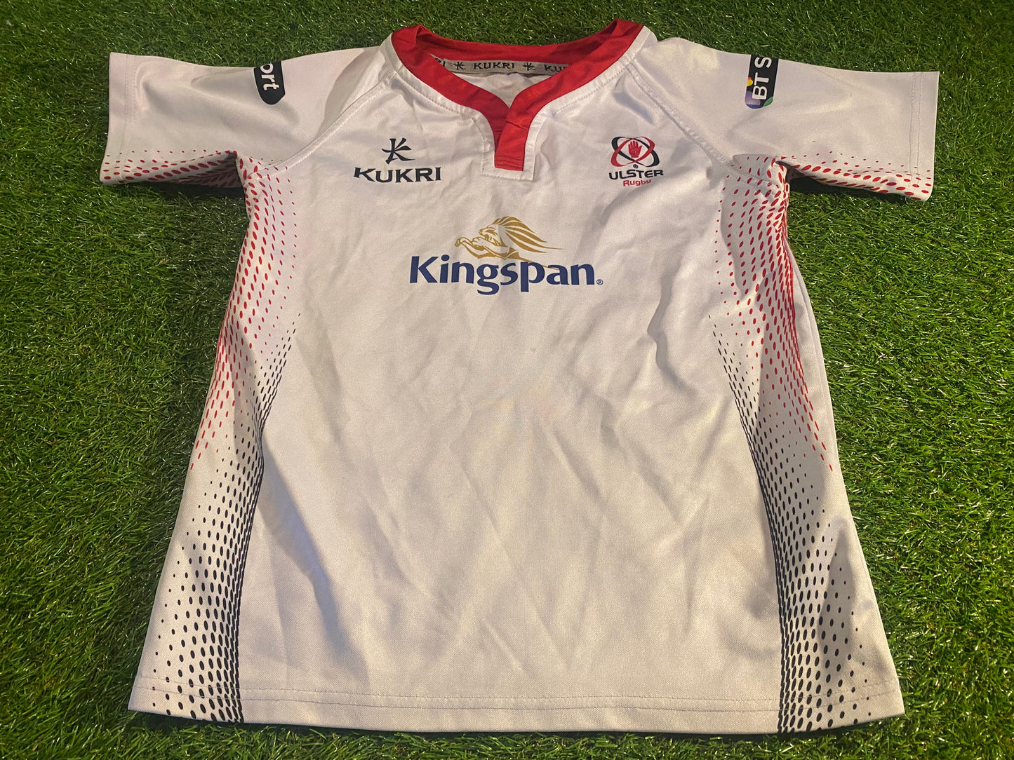 Ulster Northern Ireland Rugby Union Youths / XL Boys Kukri HomeJersey