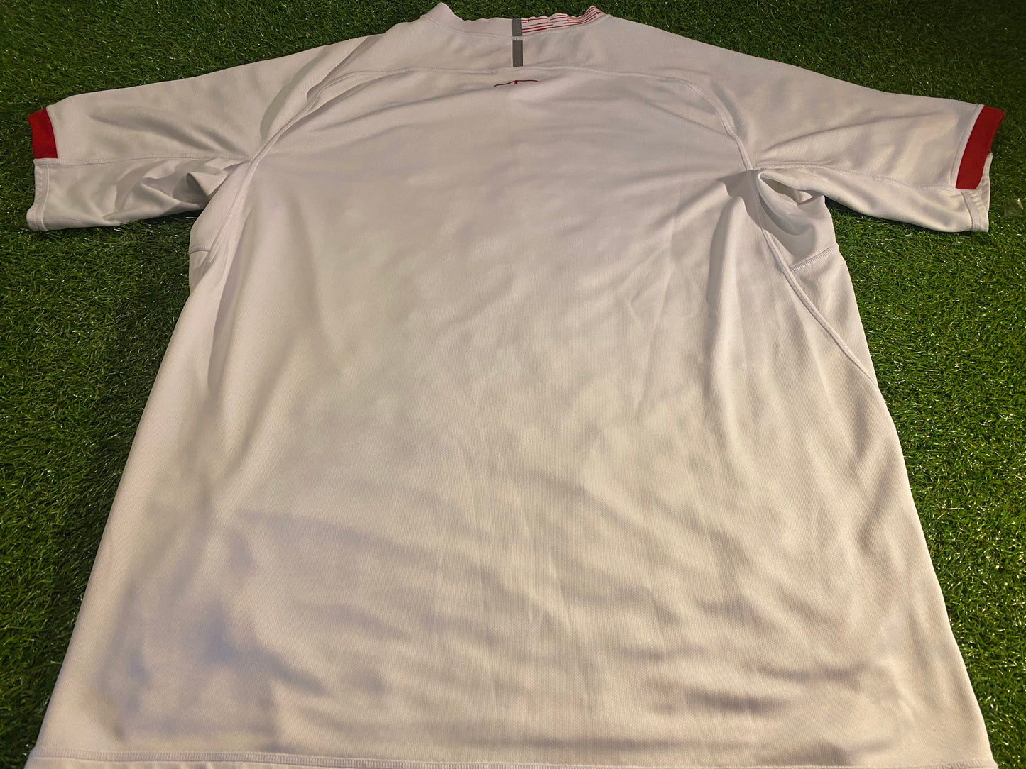 England English Rugby Union Football Big XXXL 3XL Mans CCC Home Jersey