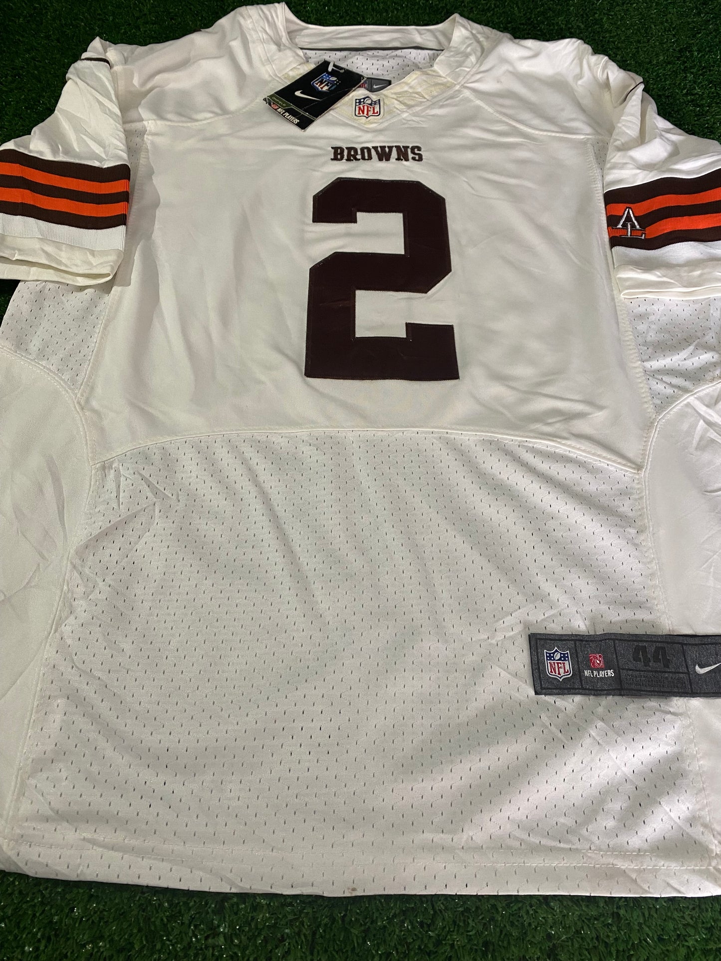 Cleveland Browns USA NFL American Football Large Mans Manziel no2 NEW BNWT Nike Jersey