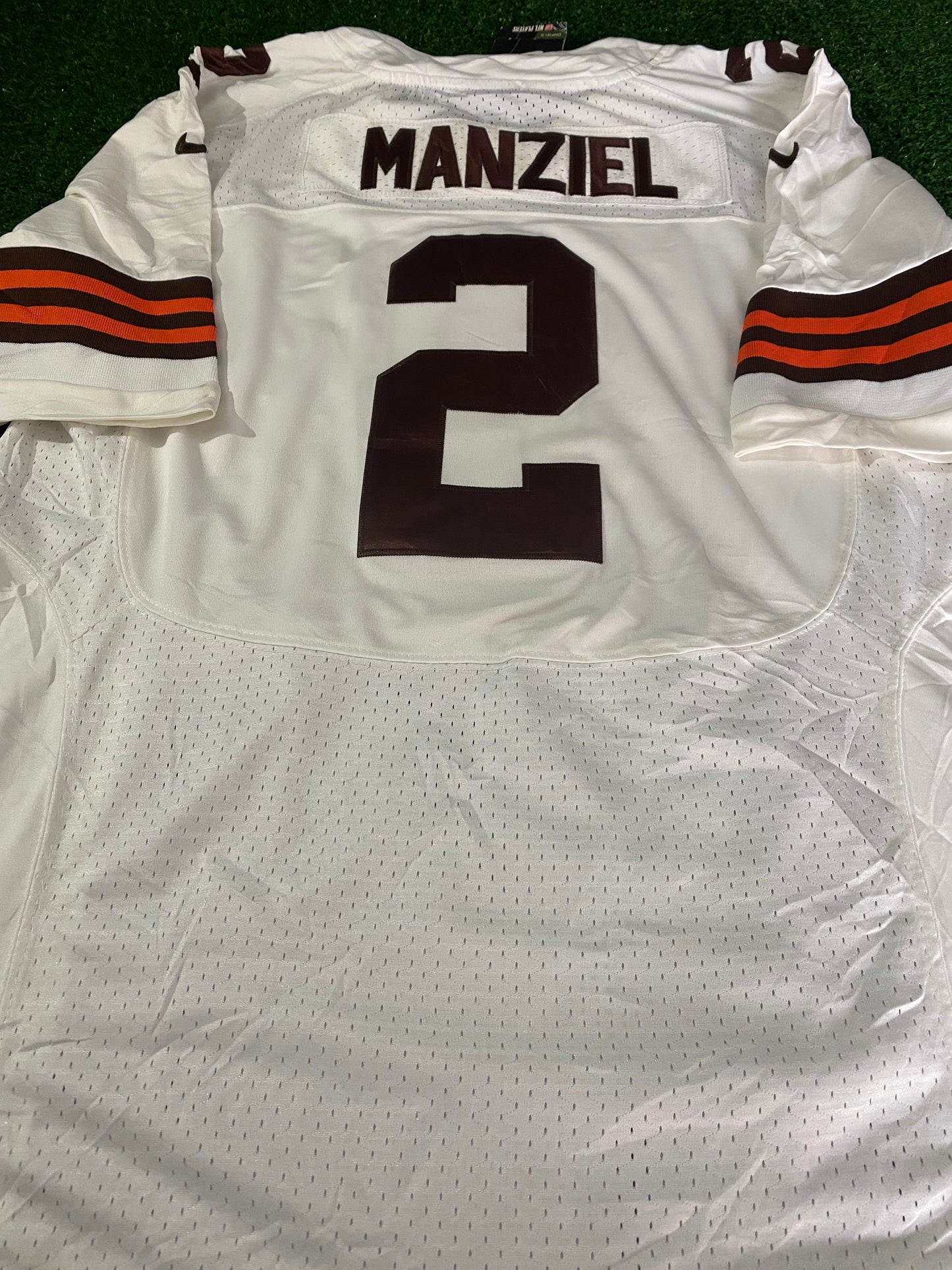 Cleveland Browns USA NFL American Football Large Mans Manziel no2 NEW BNWT Nike Jersey