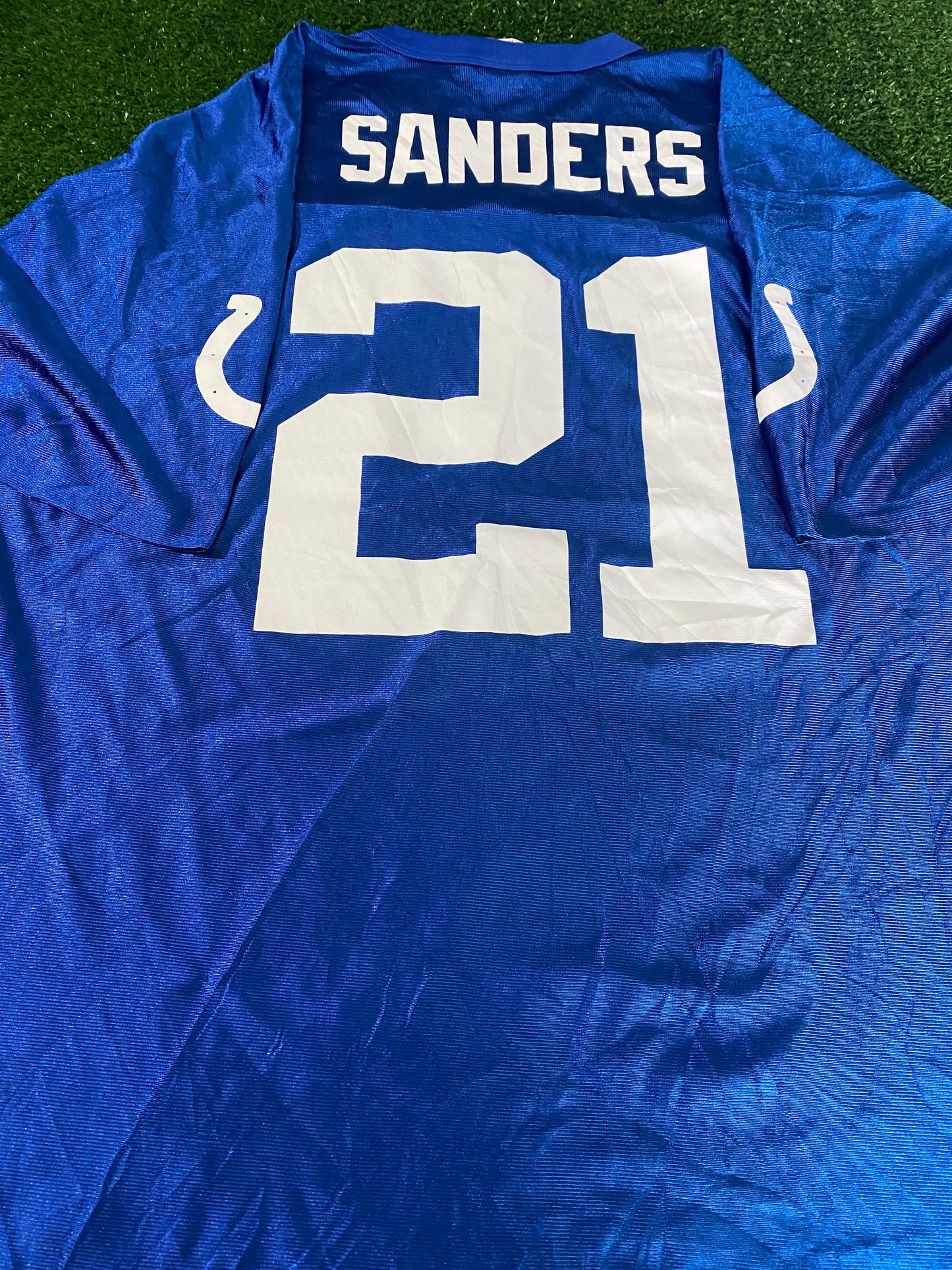 Indianapolis Colts NFL American Football USA Large Mans Sanders no21 Reebok Jersey