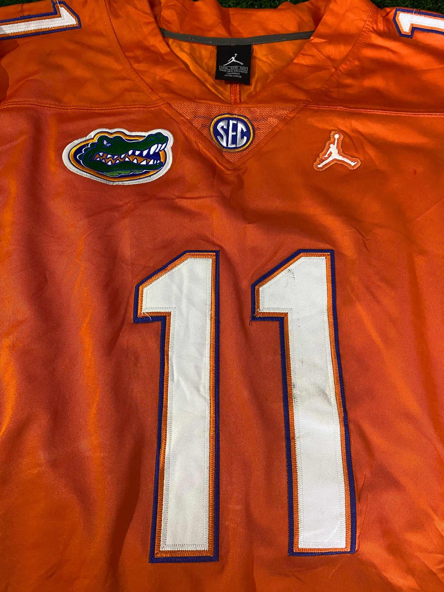 Florida Gators USA NFL American Football Big XXXL 3XL Mans Kyle Task no11 Jersey