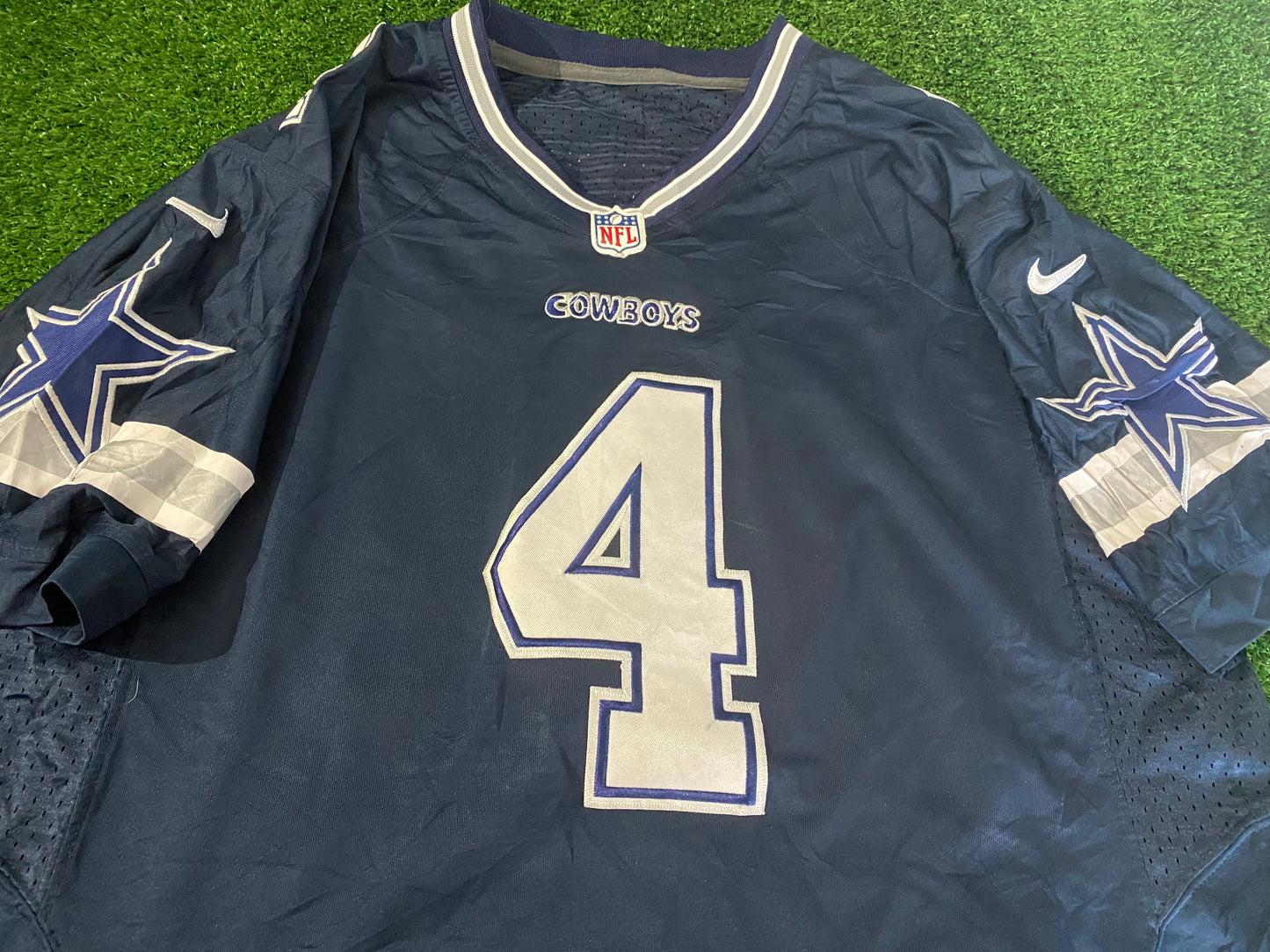 Dallas Cowboys NFL American Football USA Large Mans Prescott no4 Nike Jersey
