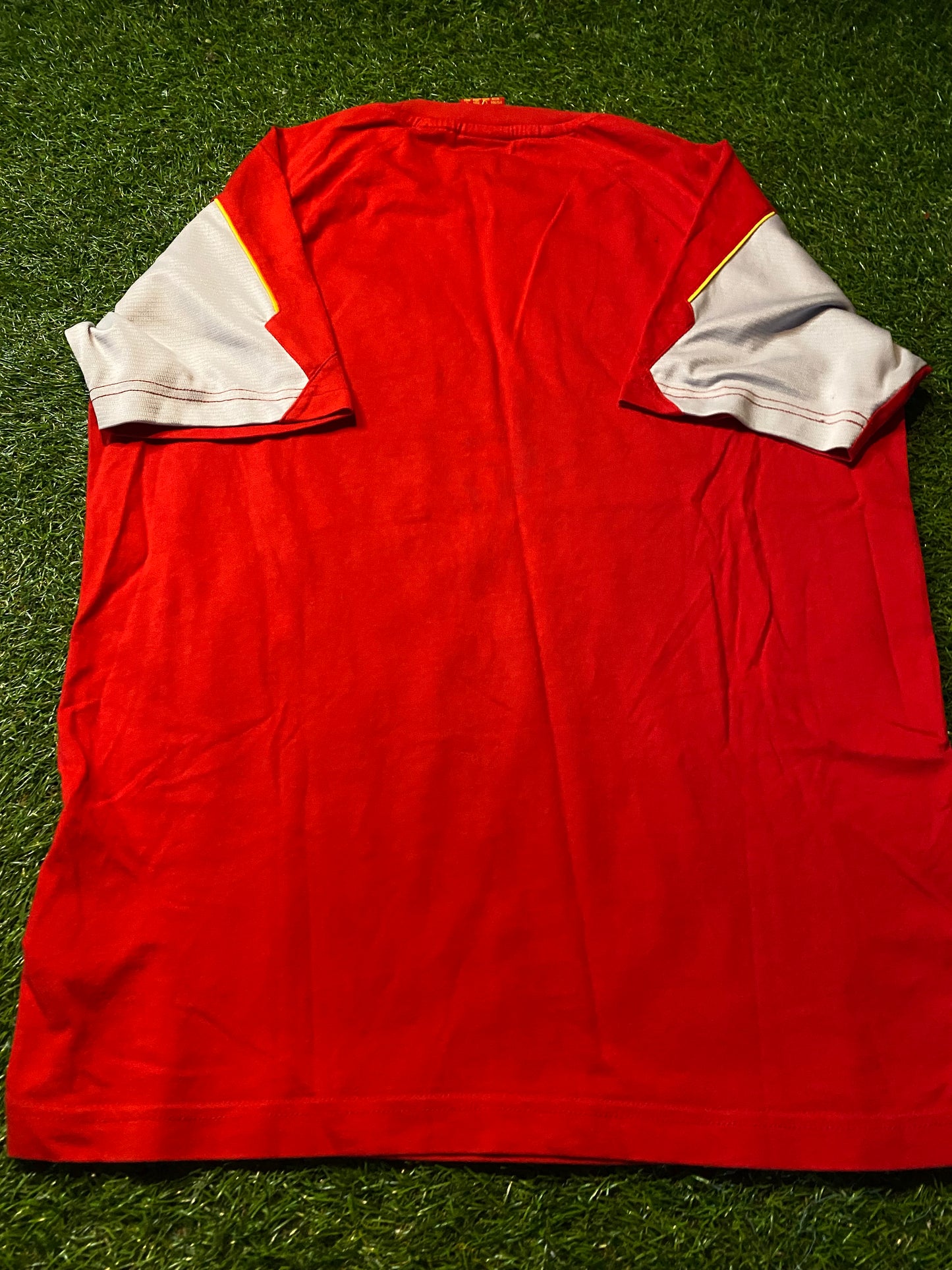 Liverpool England Football Soccer Medium Mans Warrior Made Red Leisure Jersey