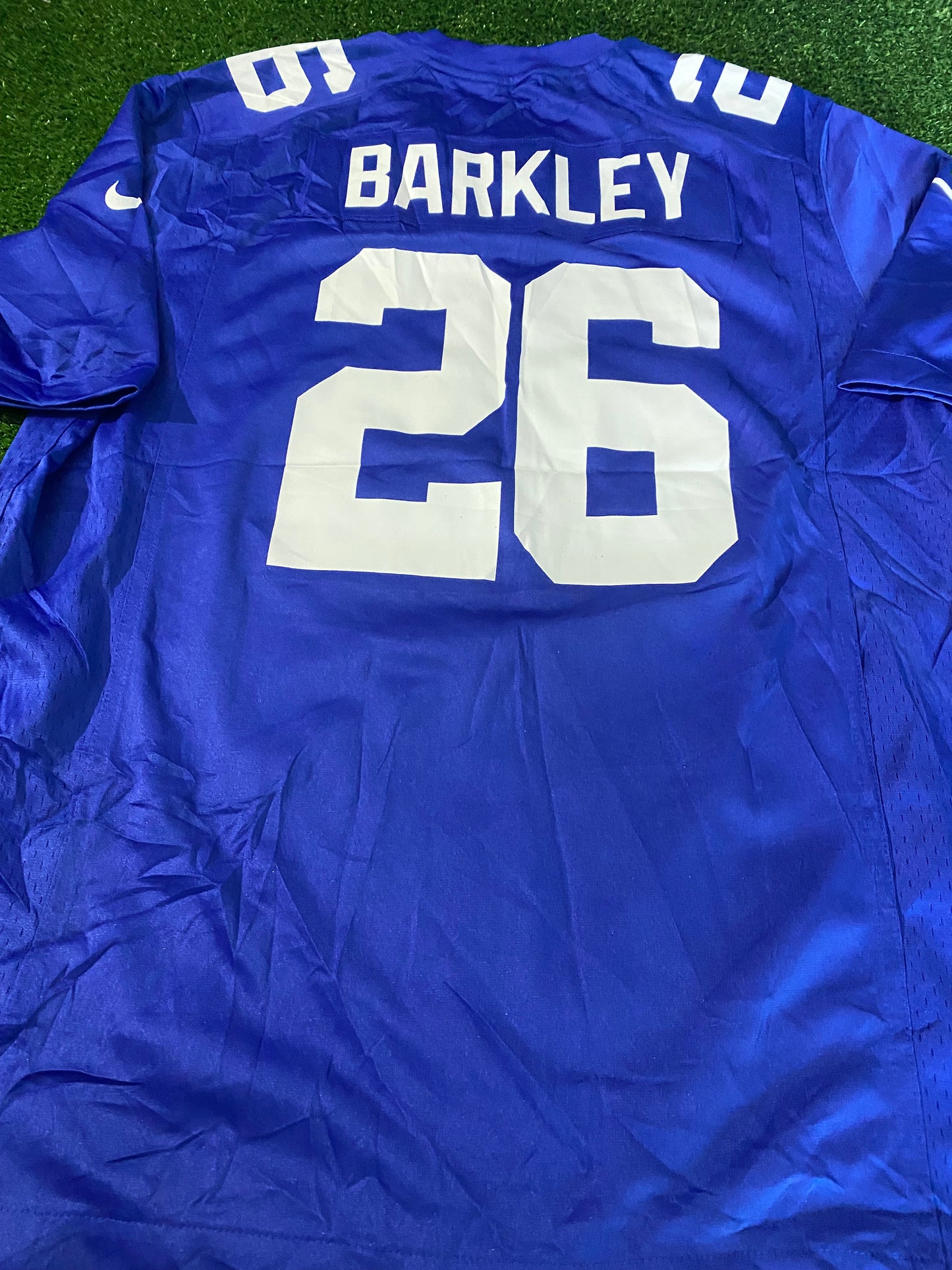 New York Giants USA NFL American Football XL Extra Large Mans Barkley no26 Nike Jersey