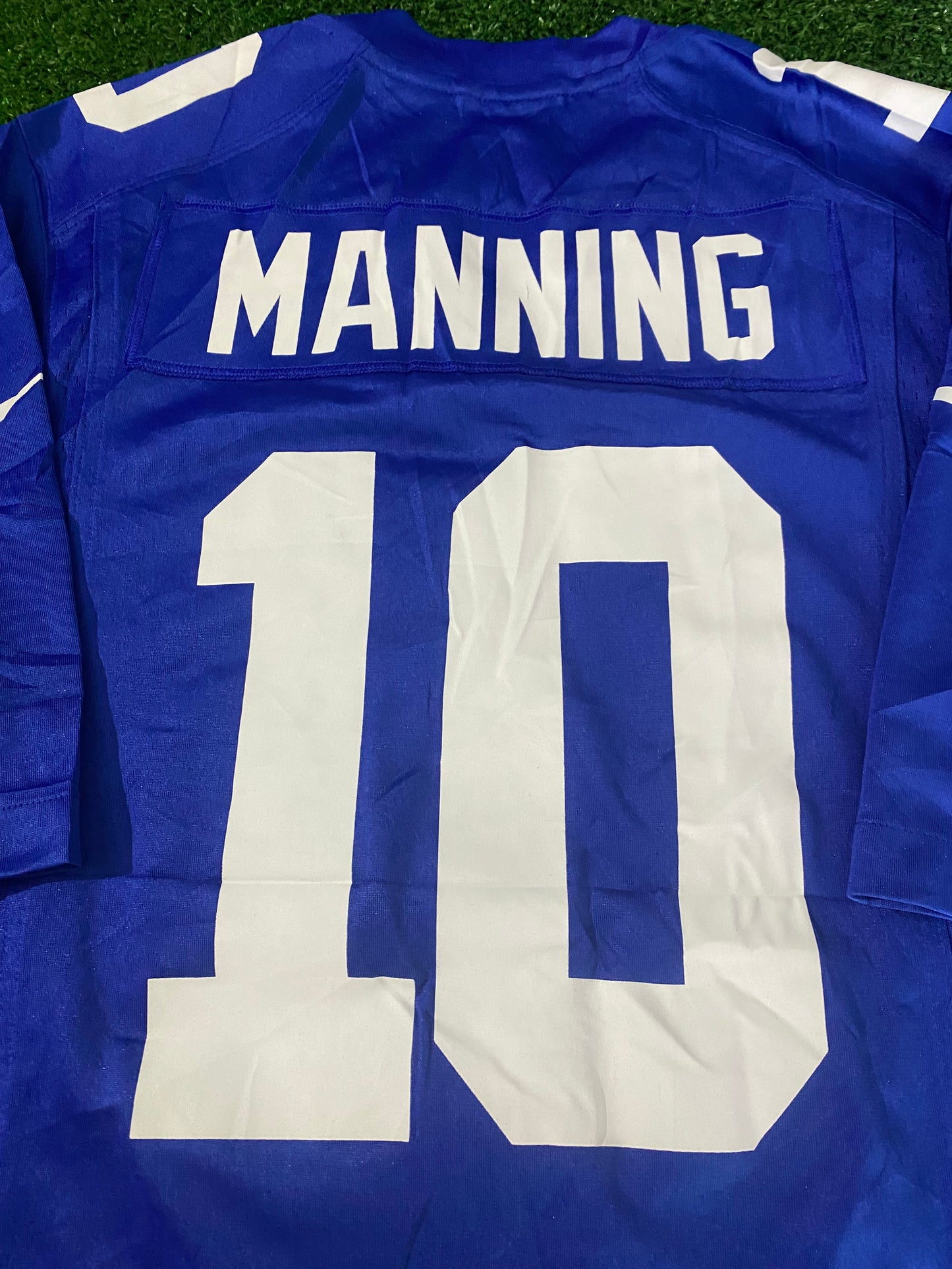 New York Giants USA NFL American Football Small Mans Manning no10 Nike Onfield Jersey