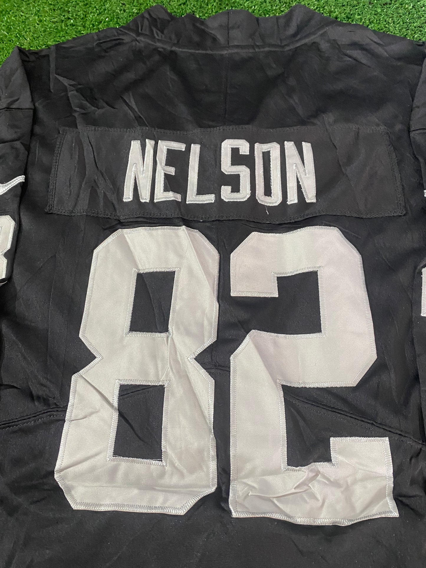 Las Vegas Raiders USA NFL American Football Big XXXL 3XL Mans Nelson no82 Nike Jersey