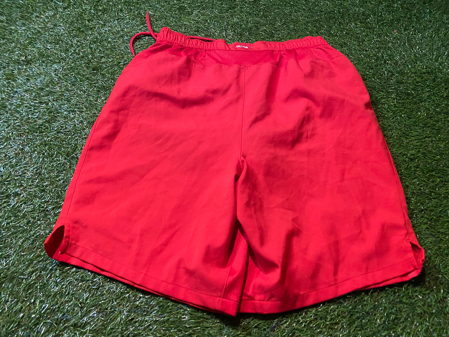 Inter Milan Italy Italia Soccer Football Medium Mans Nike Made Away Shorts