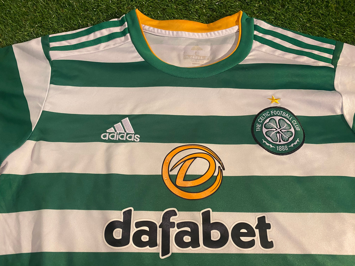 Celtic FC Scotland Scottosh Soccer Football Large Mans 2020 Home Jersey