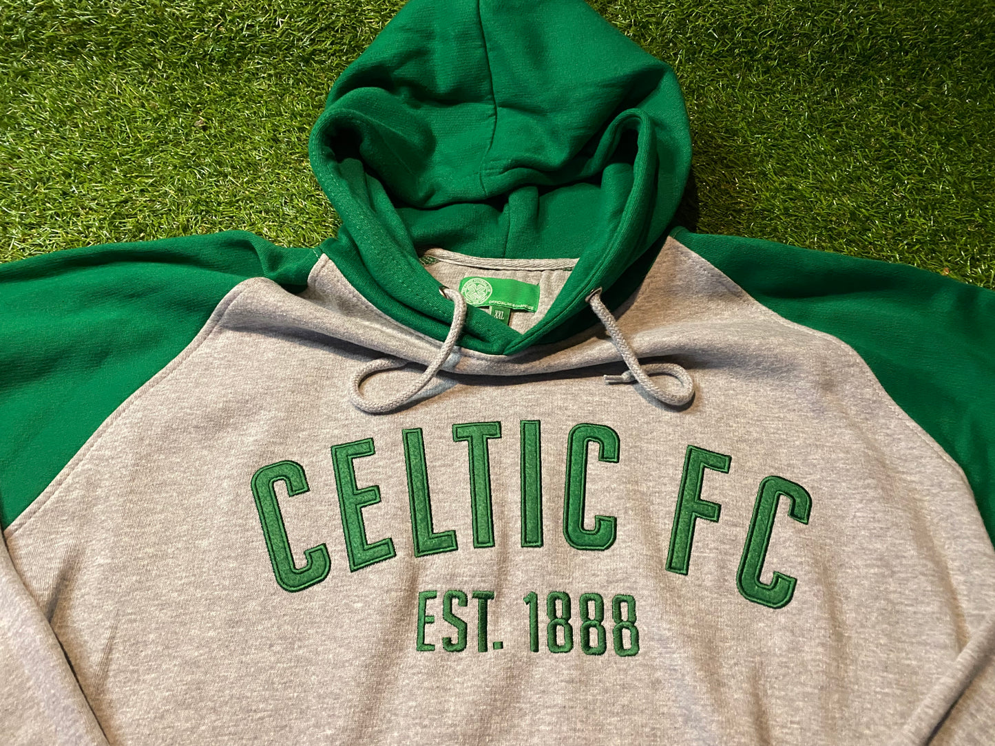 Celtic FC Scotland Football Big XXL 2XL Mans Licensed Hoody Hooded Top