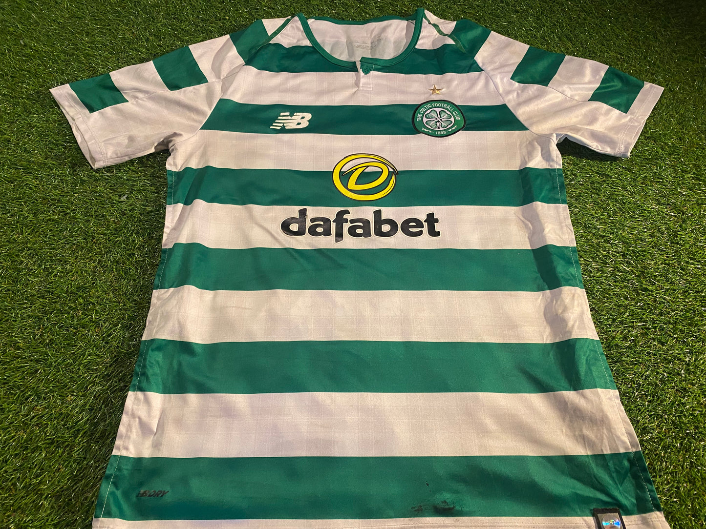 Celtic fc Scotland Soccer Football Griffiths no9 2018 Medium Mans Home Jersey